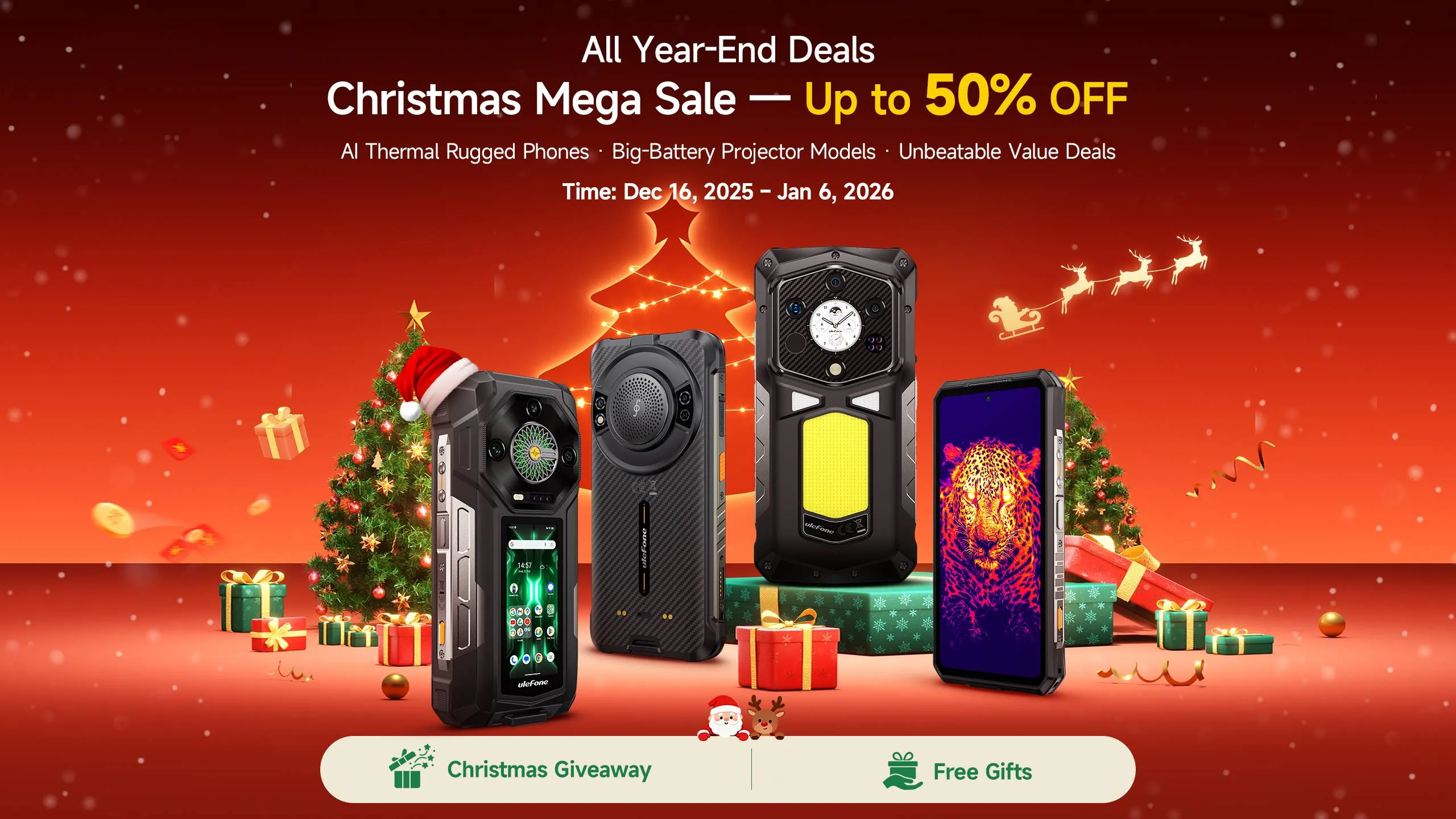 Ulefone Christmas Sale