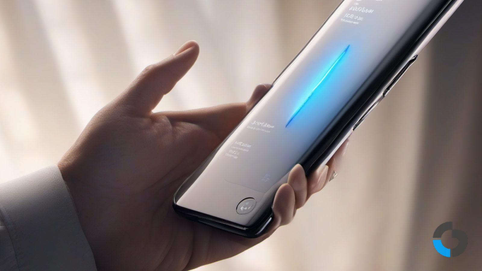 Conceptual render of a Vivo vertically rollable smartphone