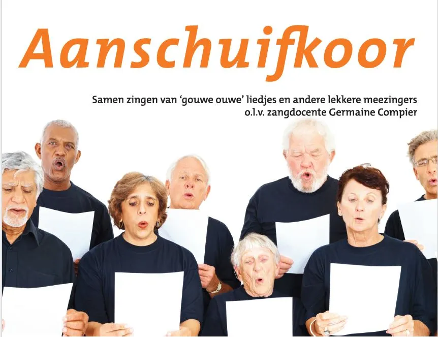 aanschuifkoor flyer