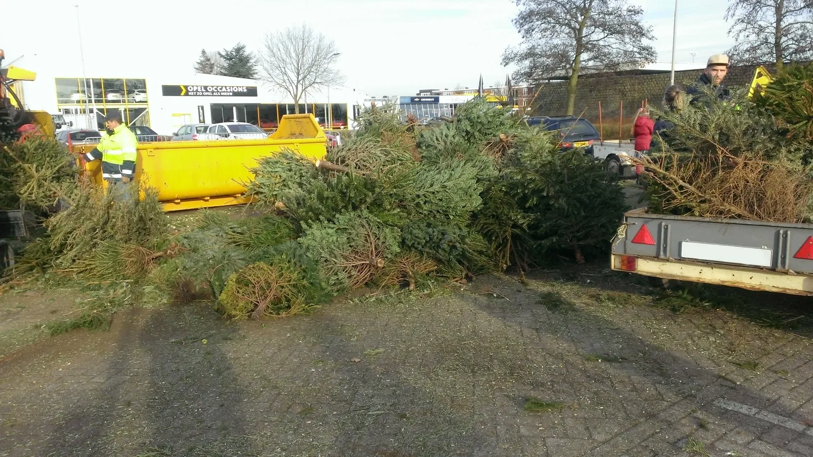 kerstboominzamelactie