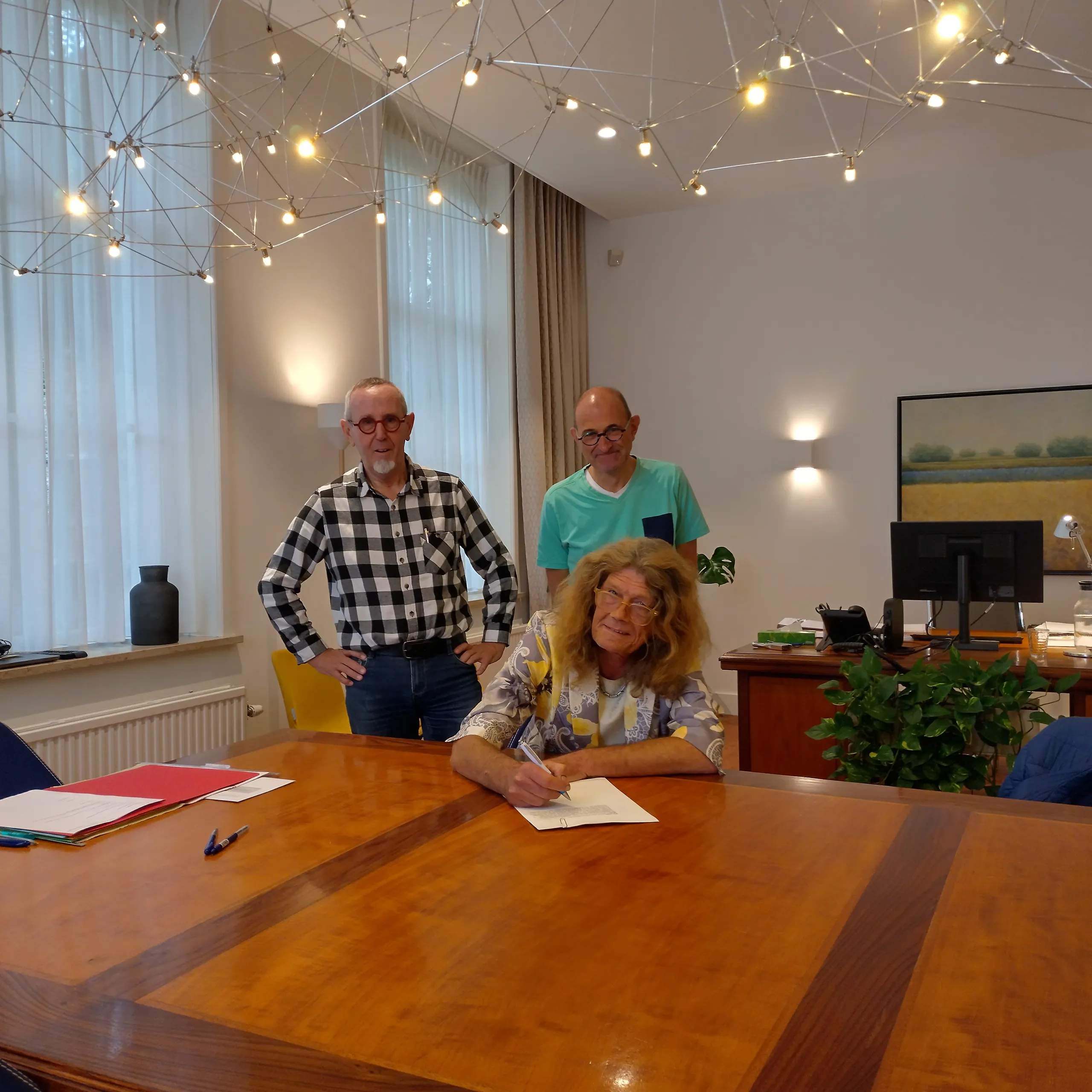 ondertekening bij notaris