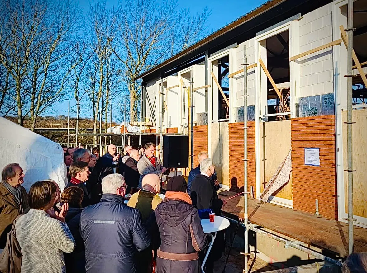 rtm museum ouddorp eerste steen aanbouw