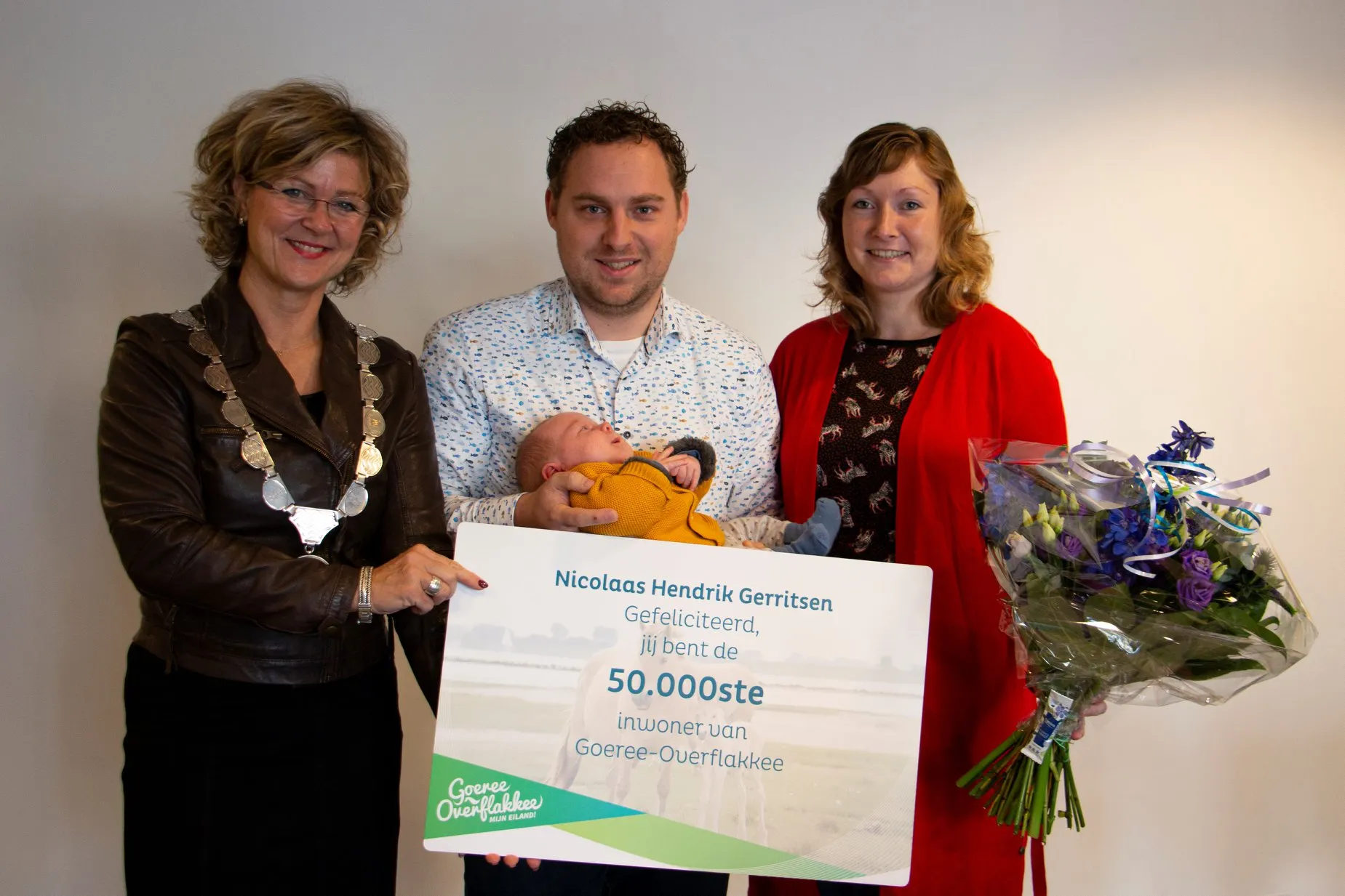 50000ste inwoner