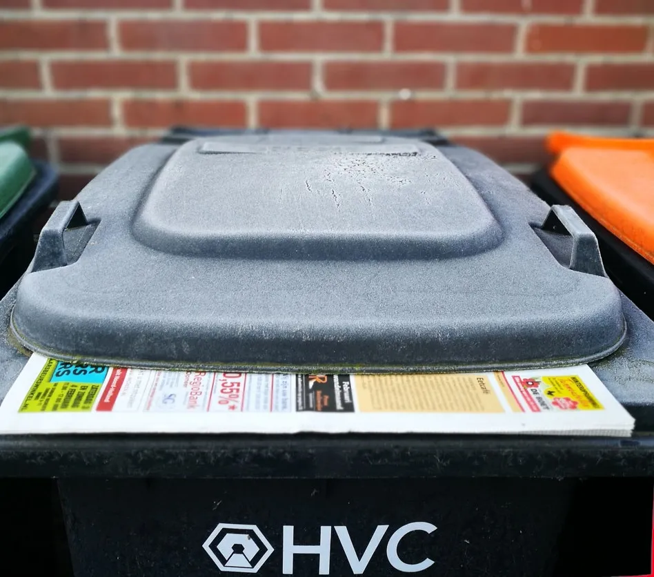 bevroren container