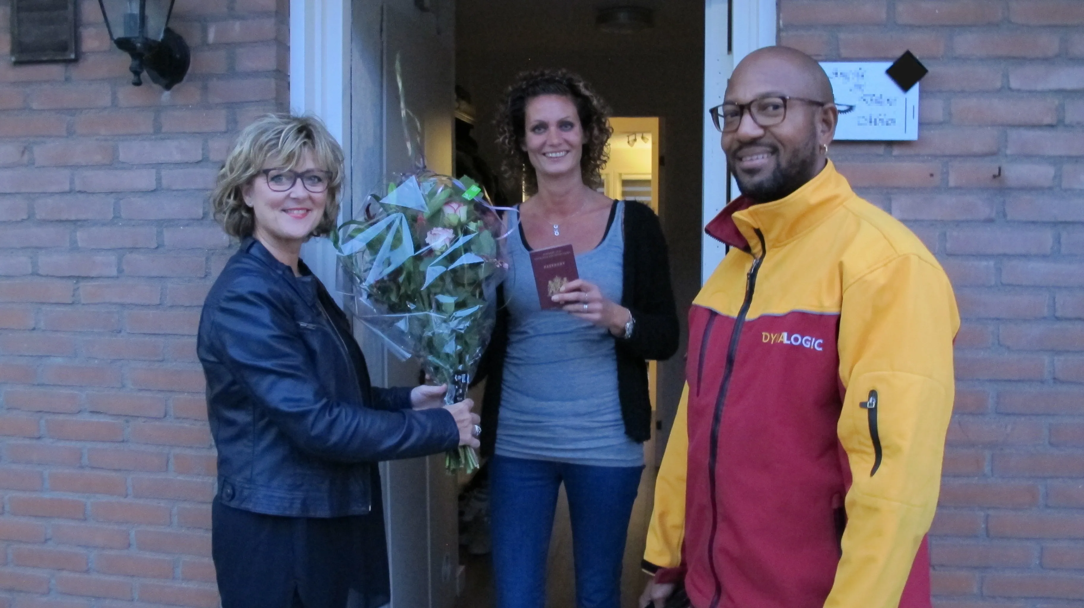 bezorging 1e reisdocument