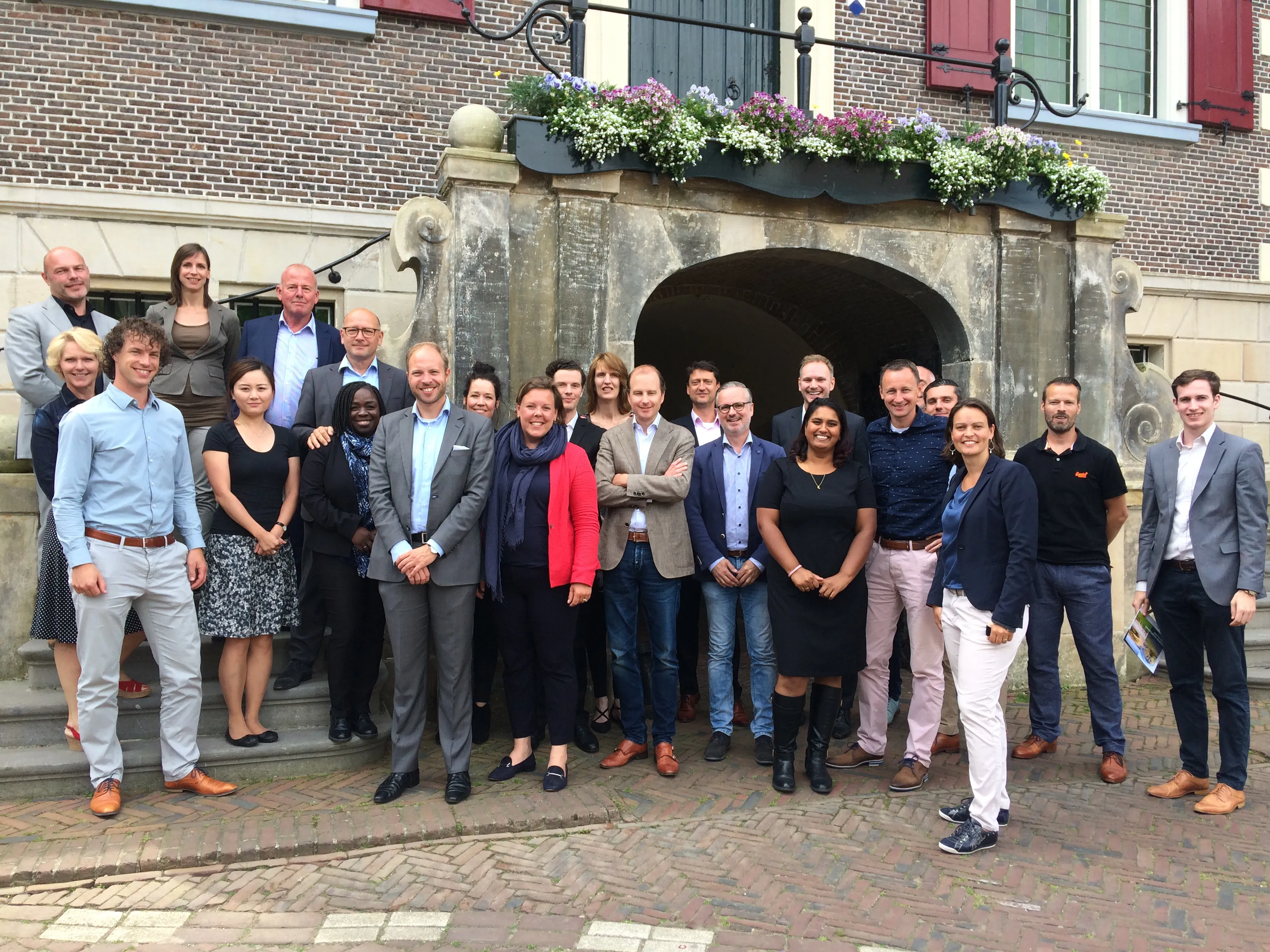 foto bezoek rdam partners