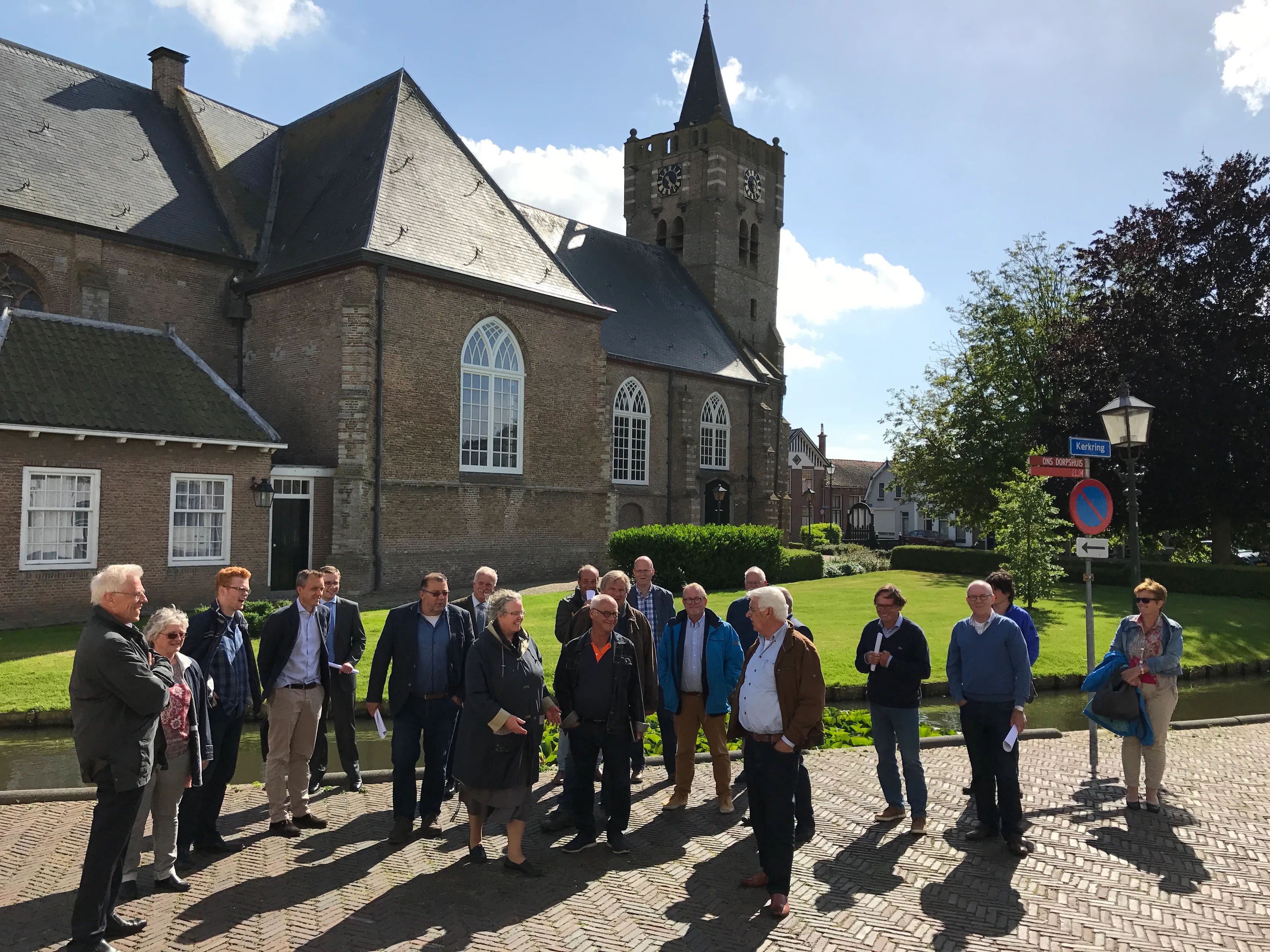 foto kernbezoek nieuwe tonge