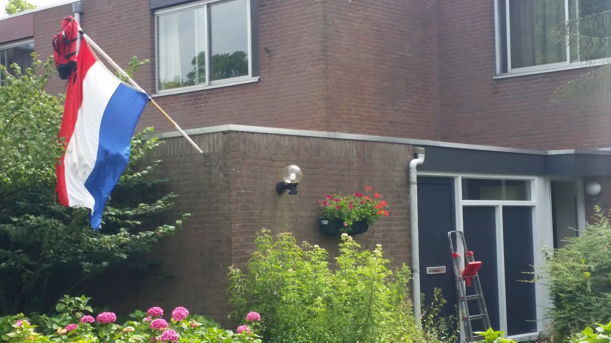 geslaagd vlag schooltas