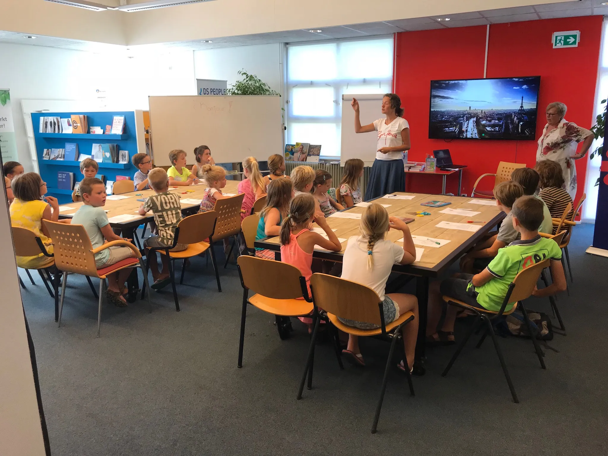 geslaagde eerste summerschool in bibliotheek middelharnis