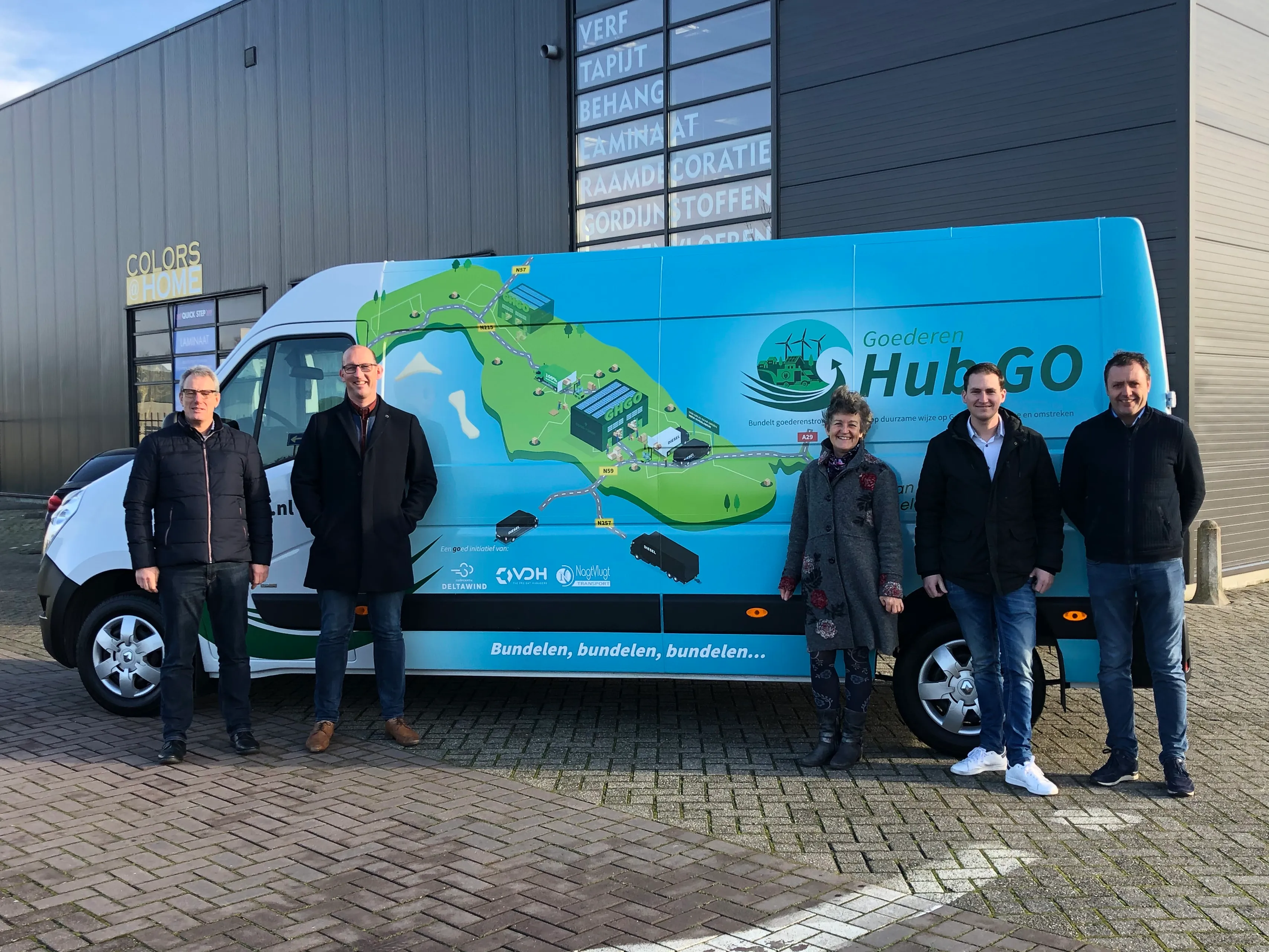goederenhub van start