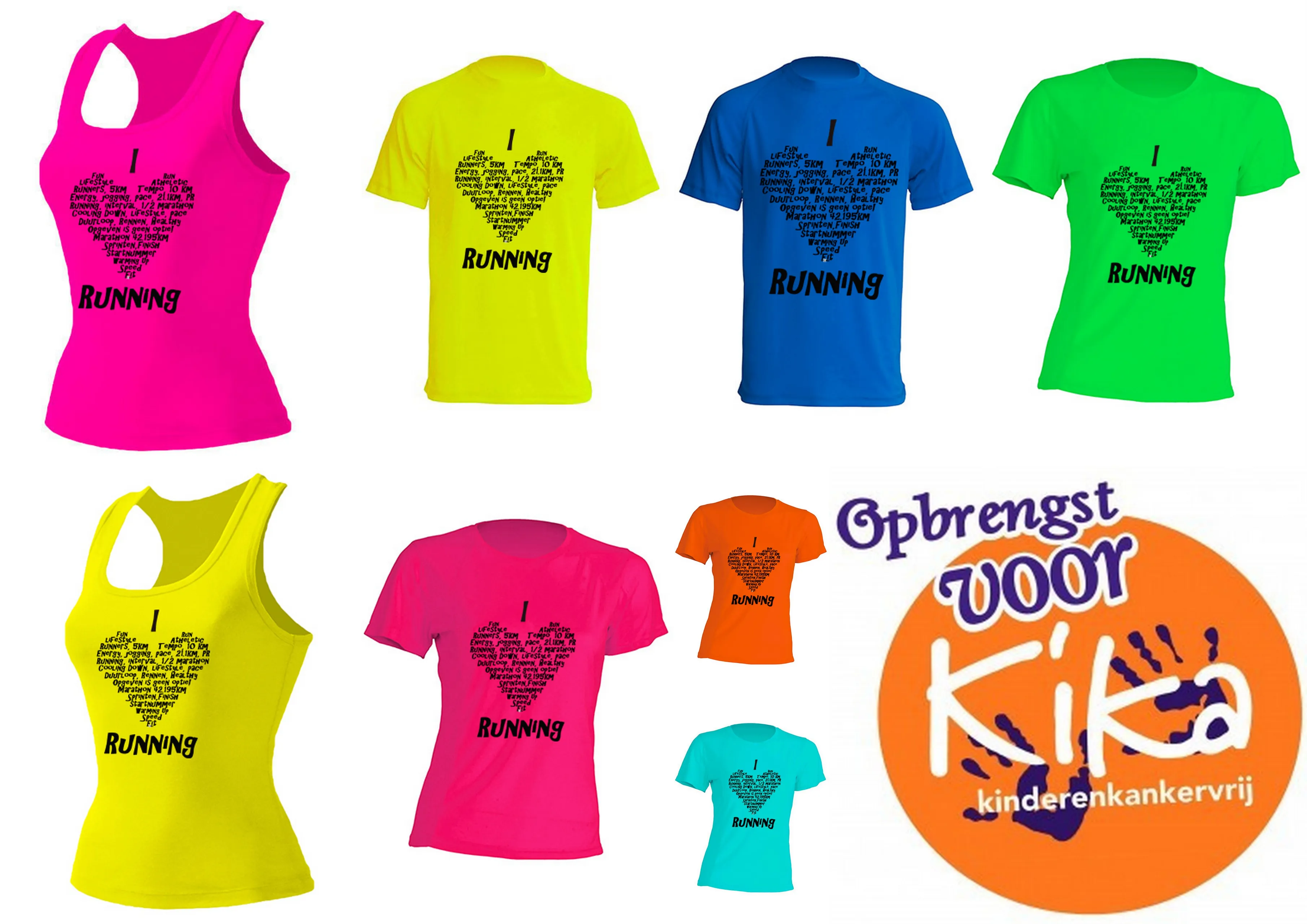hardloopshirts kika goeree overflakkee