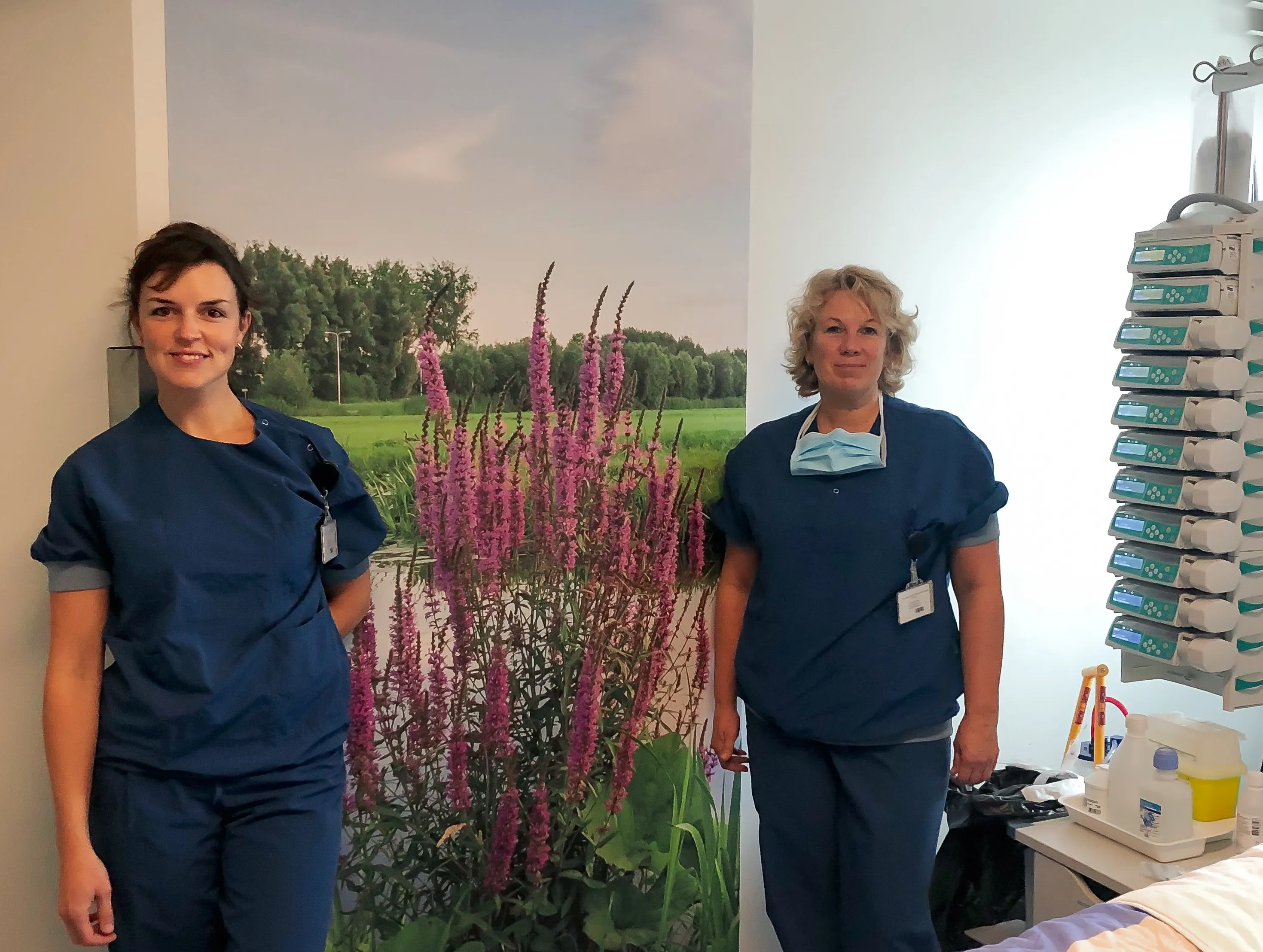 het ic nazorgteam bestaat uit leandra grootenboer links en linda berger rechts