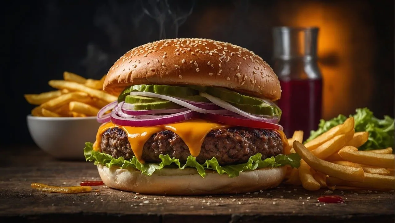 junkfood hamburger