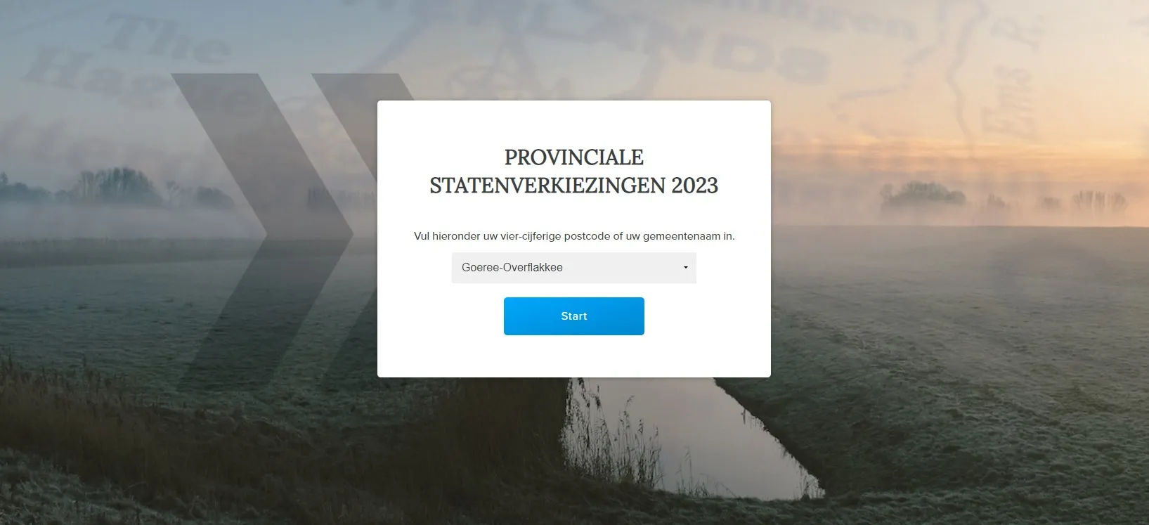 kieskompas provinciale staten