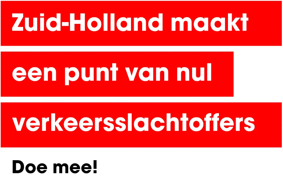 maak een punt van 0 verkeersslachtoffers
