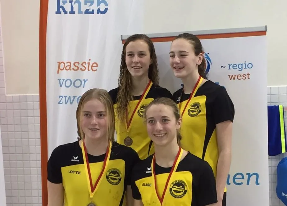 meisjes estafette 3e 4x200m vrij e1484554038613