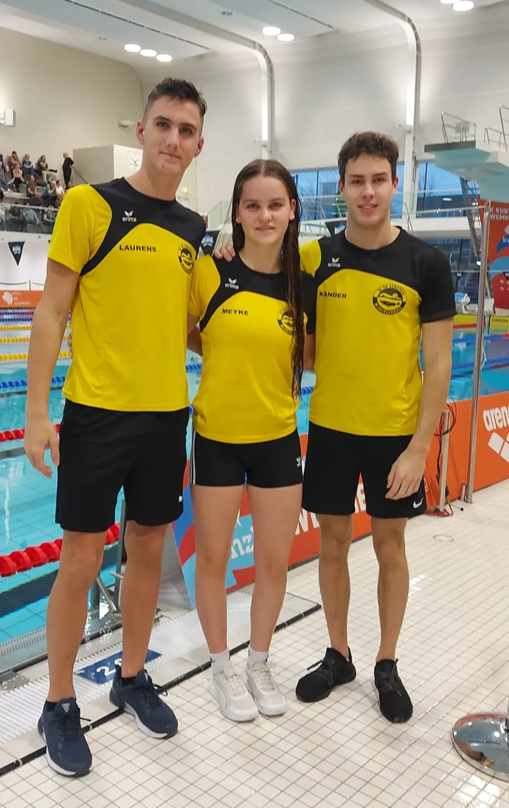 nk 2023 vlnr laurens kalle meyke van nimwegen en xander vis