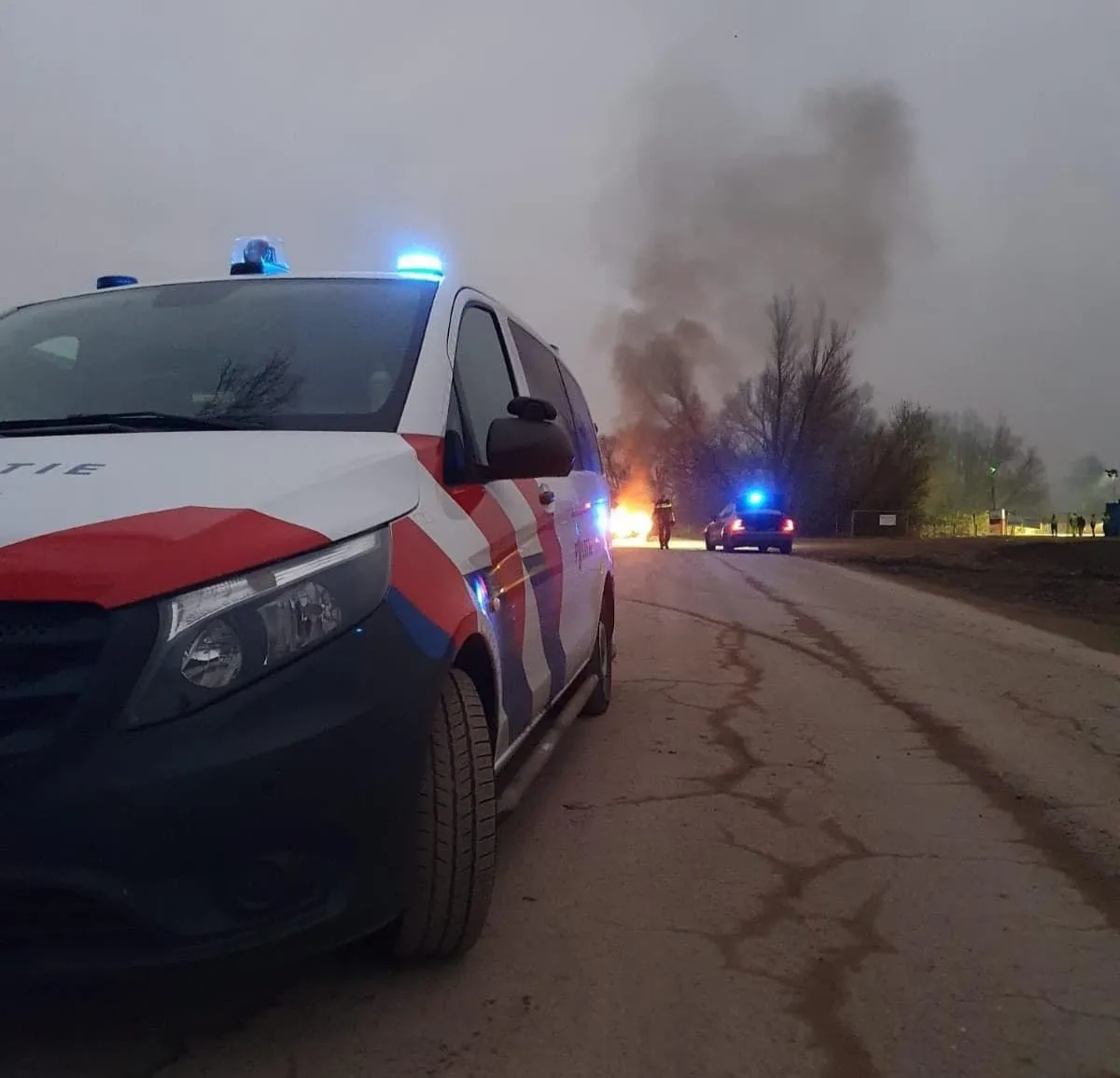 politie achtervolging inbraak middelharnis