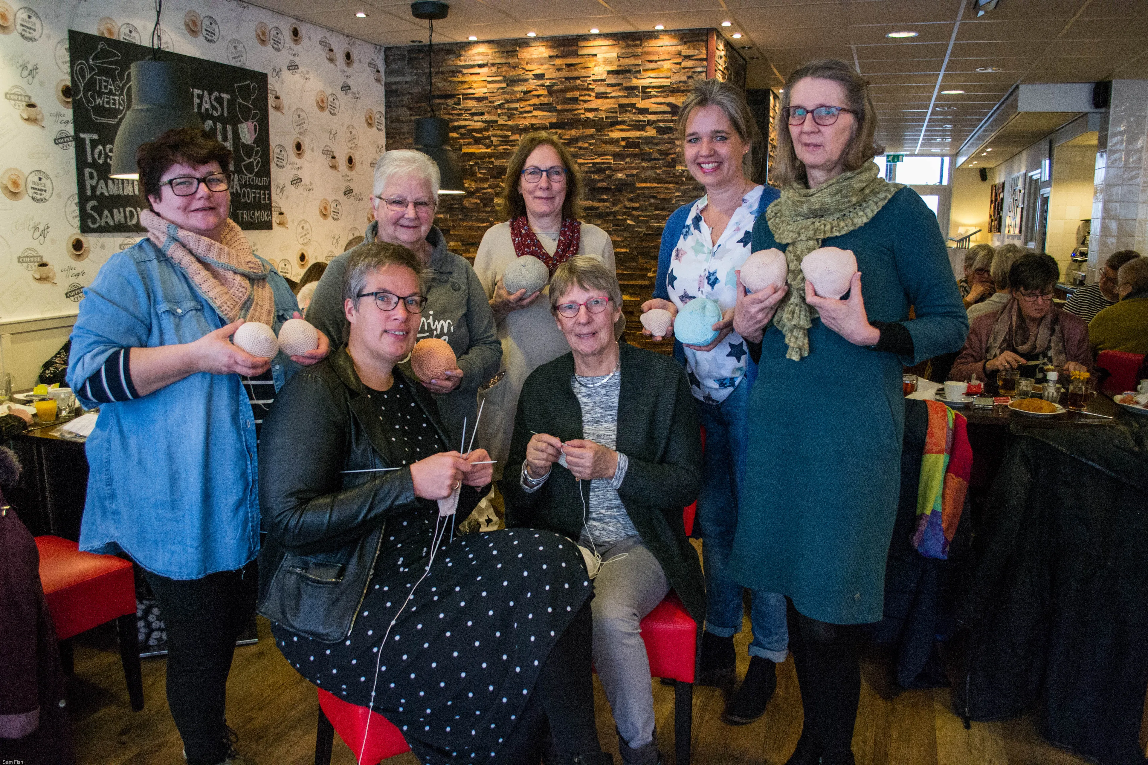 steekje los voor knitted knockers