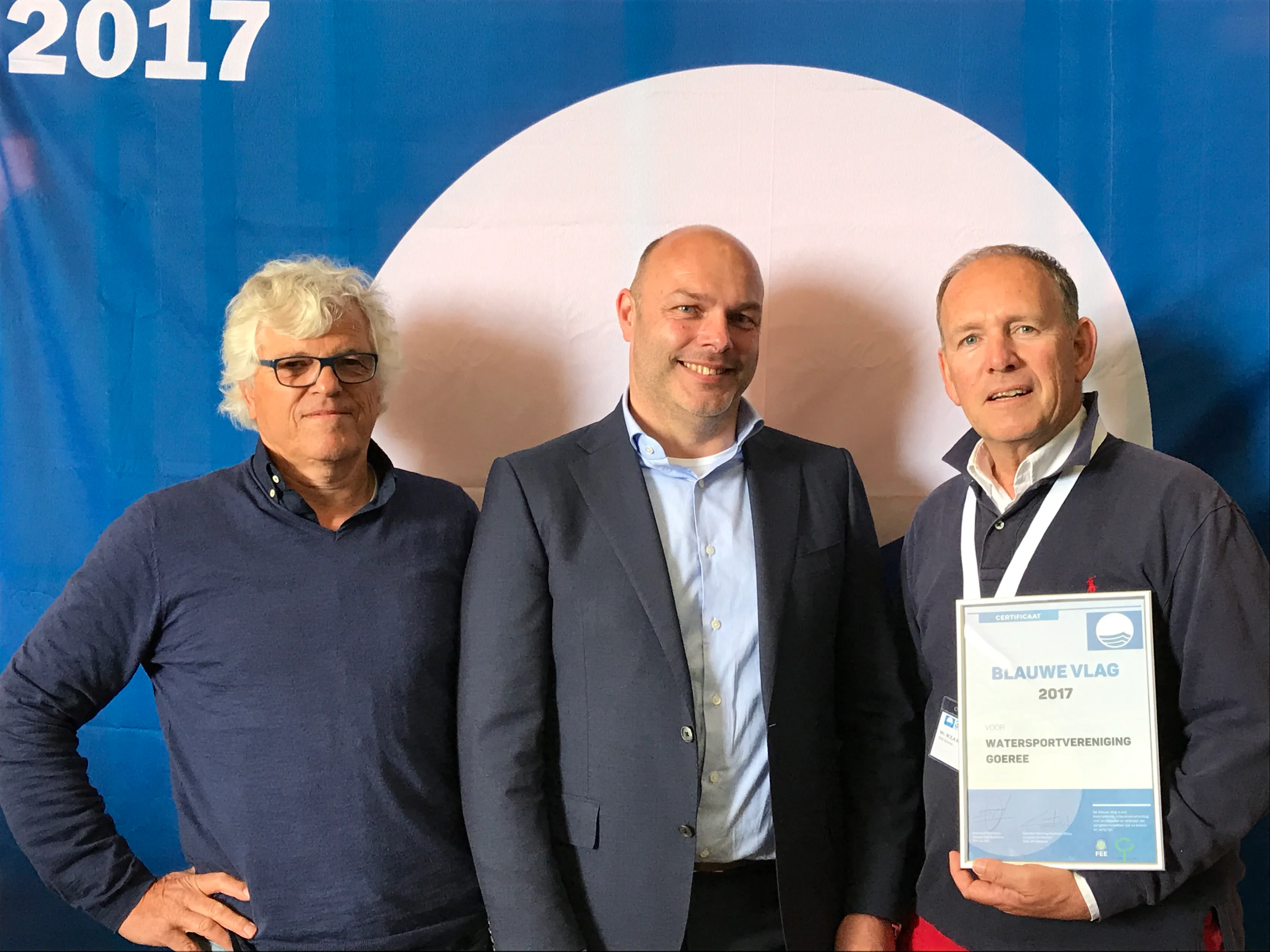 uitreiking blauwe vlag 2017
