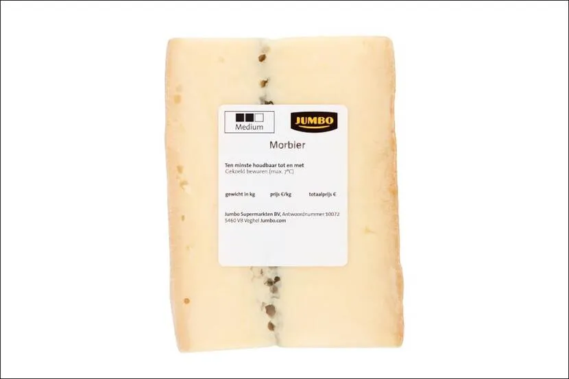 veiligheidswaarschuwing morbier kaas