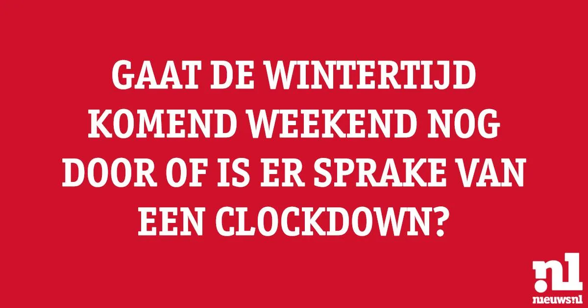 wintertijd