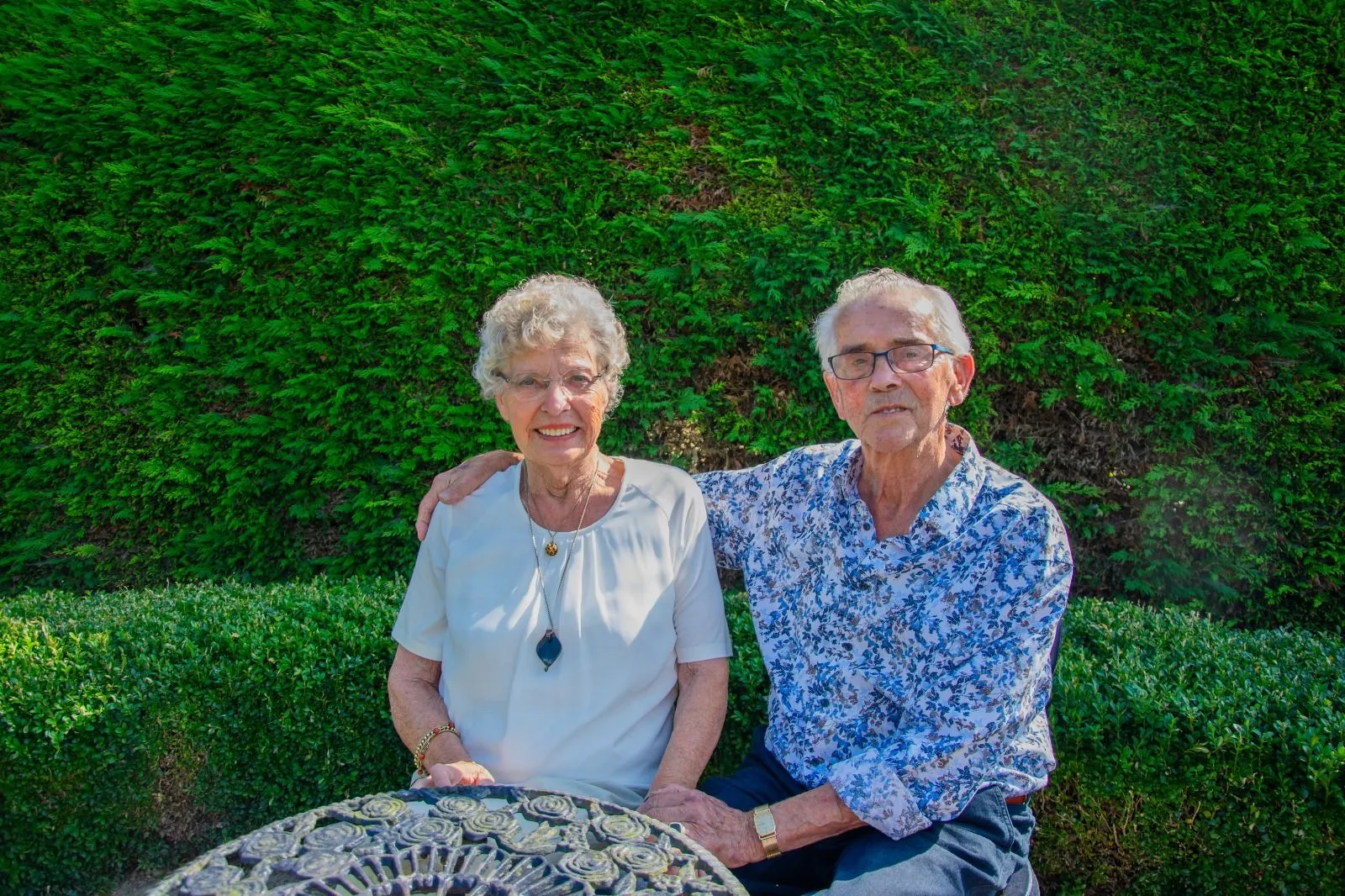 familie de jonge 60 jaar getrouwd