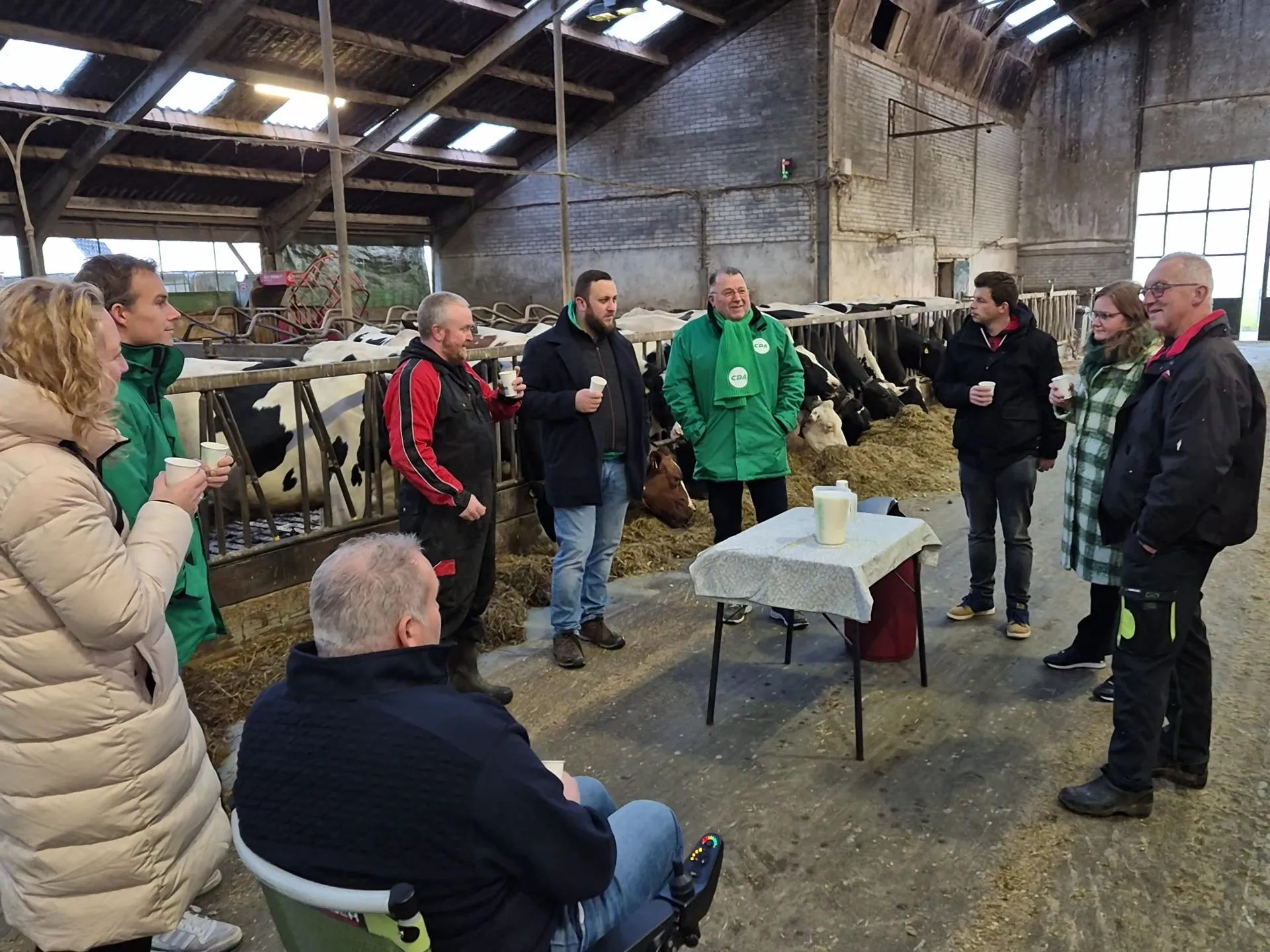 cda bezoekt boerderij familie bree