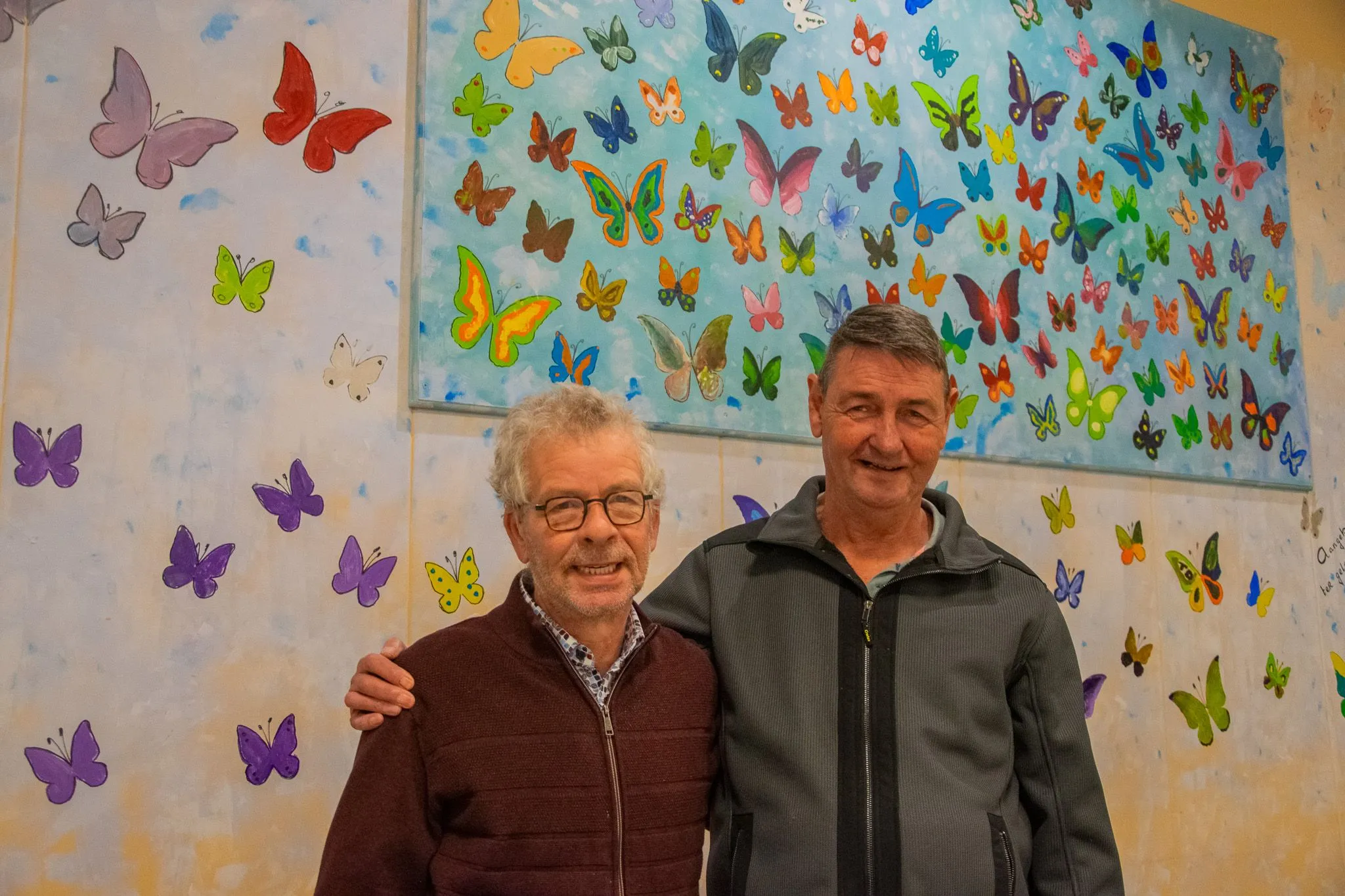 henk en dick na 50 jaar bij gowerkt met pensioen