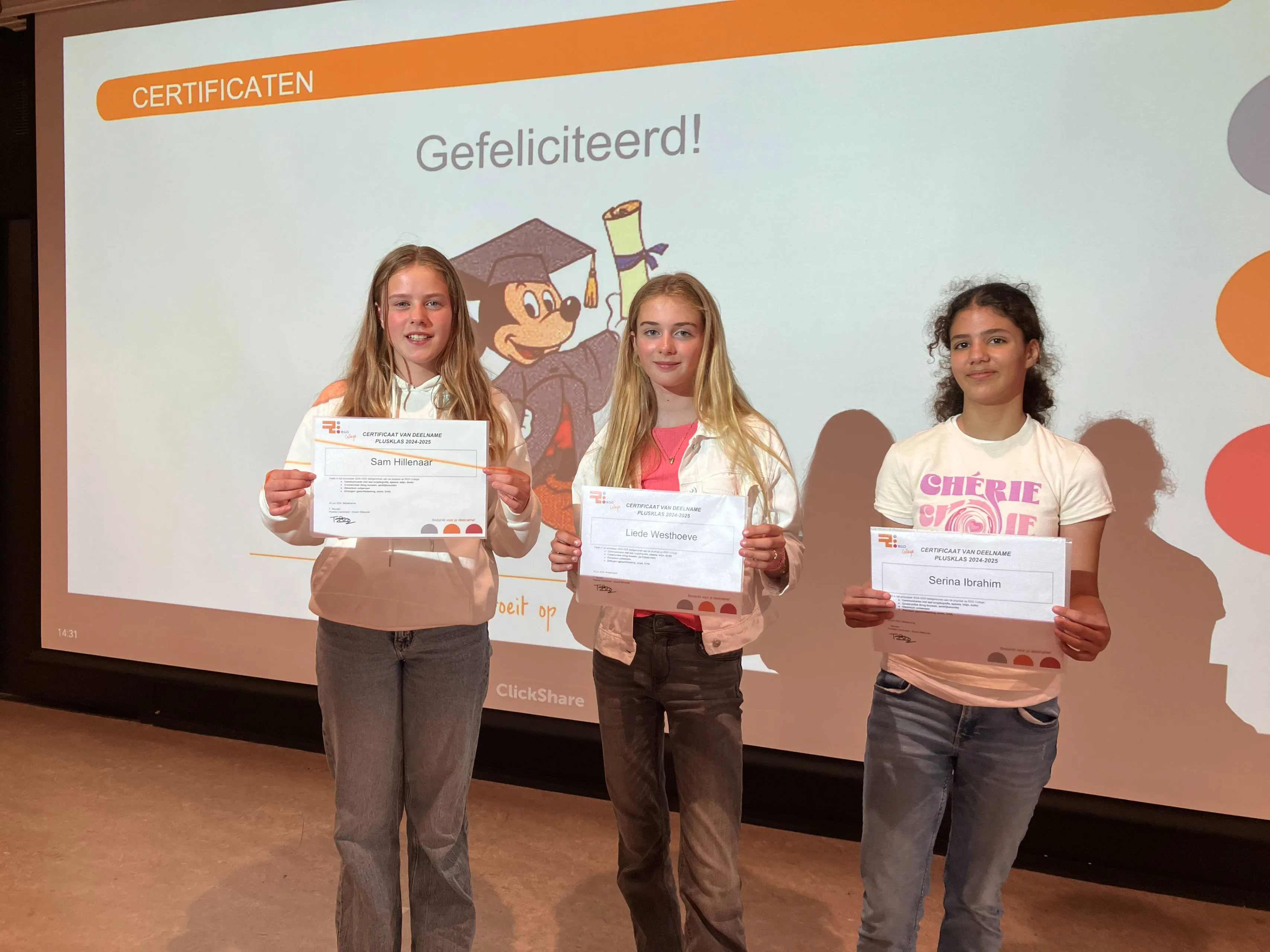 certificaten plusklas