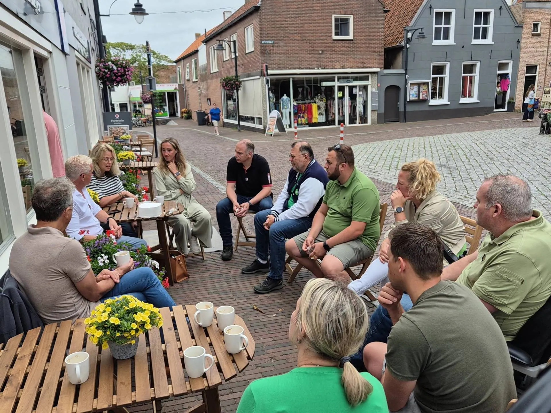 CDA in gesprek met VEERO en BIZ Ouddorp Centrum