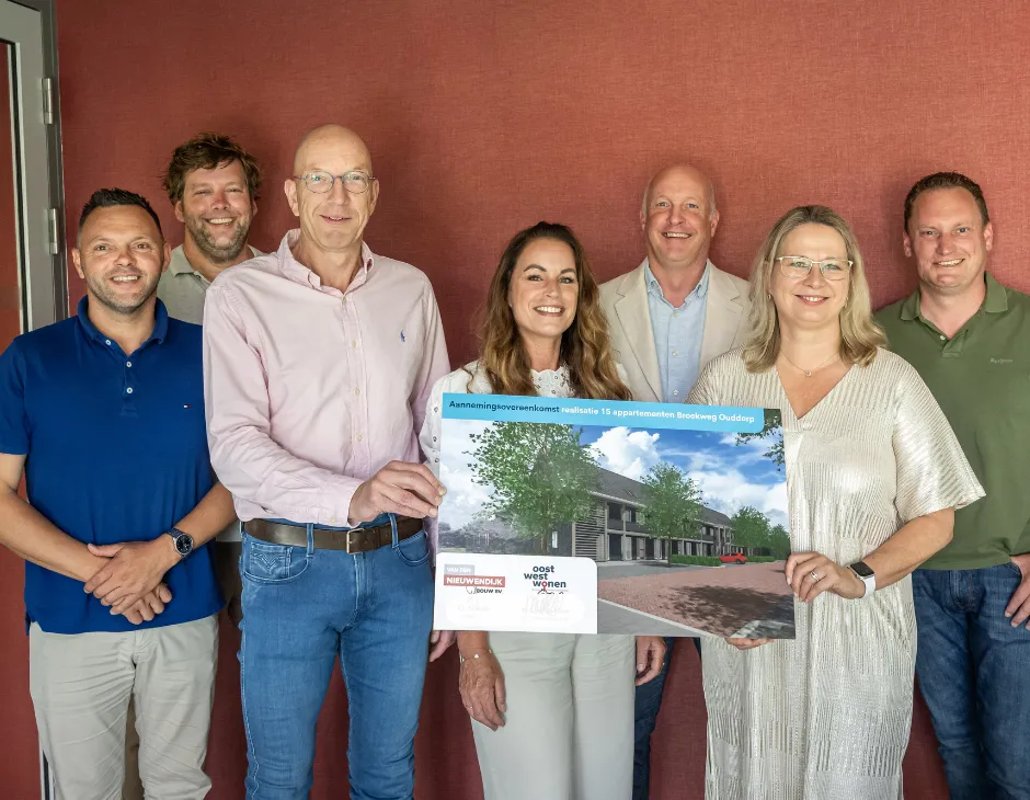 Ondertekening Broekweg Ouddorp