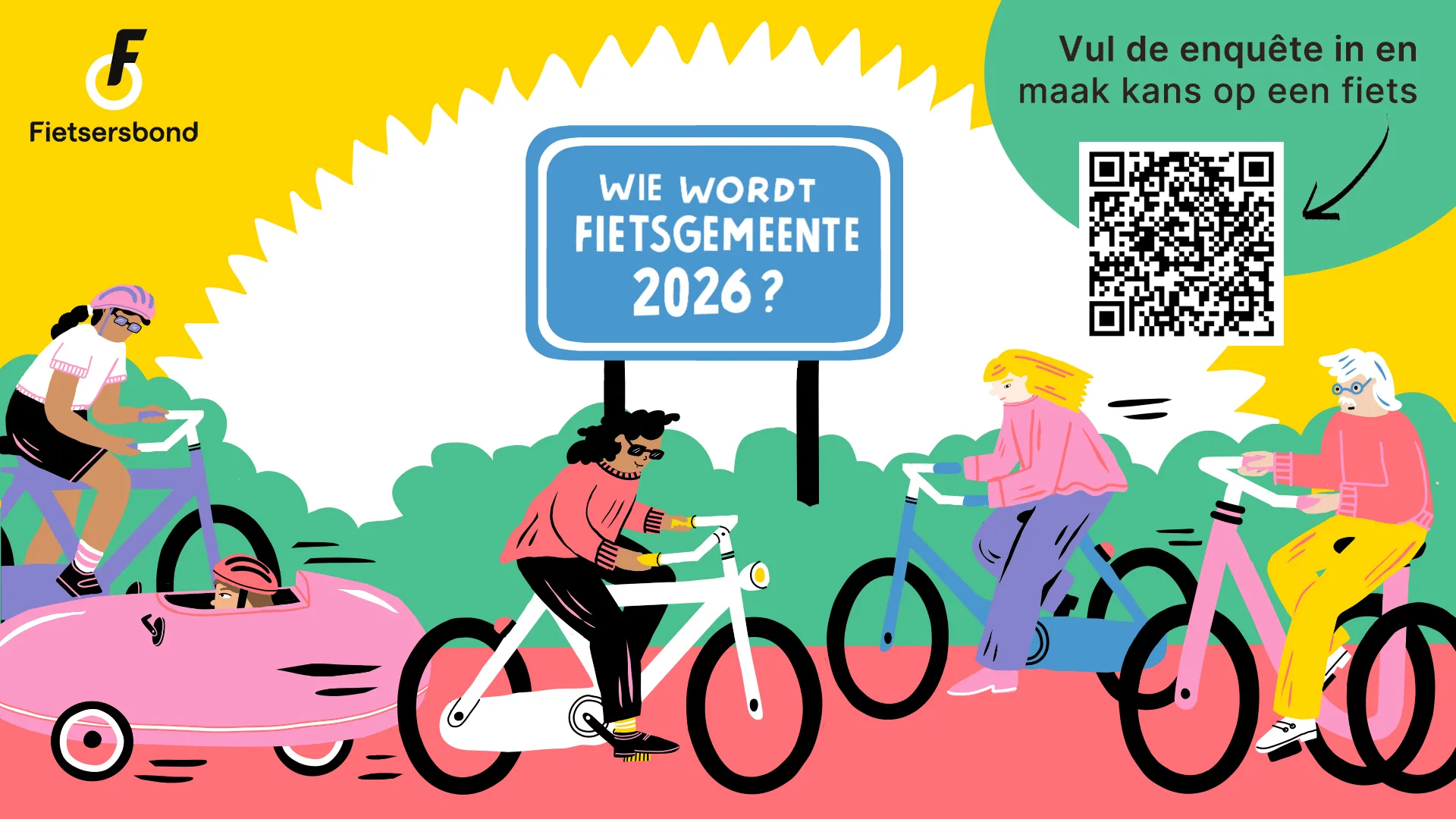 fietsgemeente verkiezing