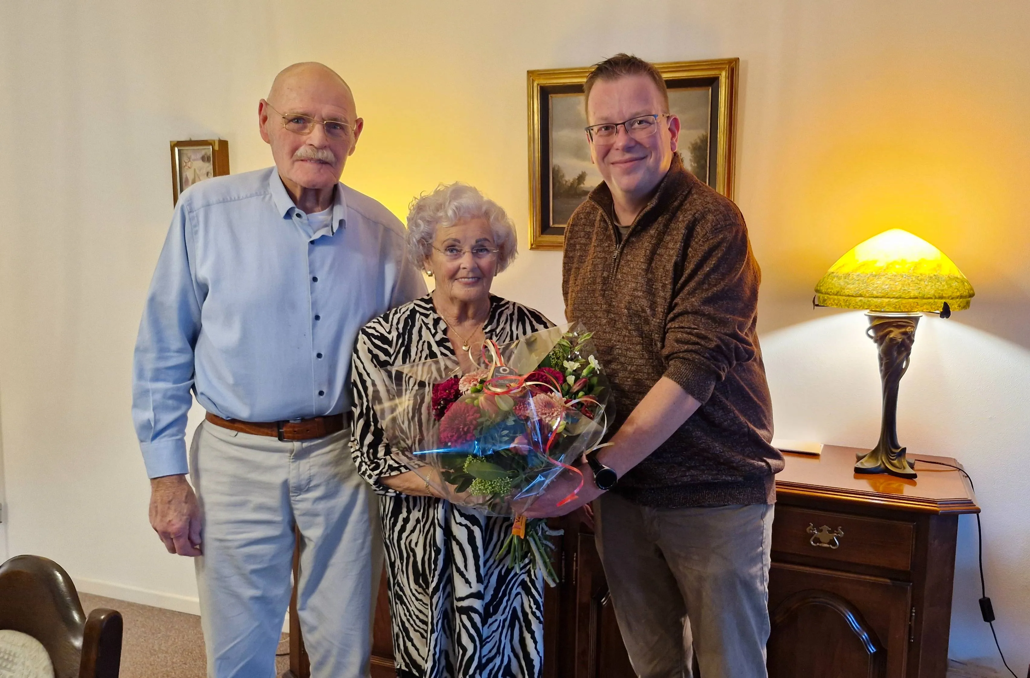 Echtpaar Witte met wethouder2