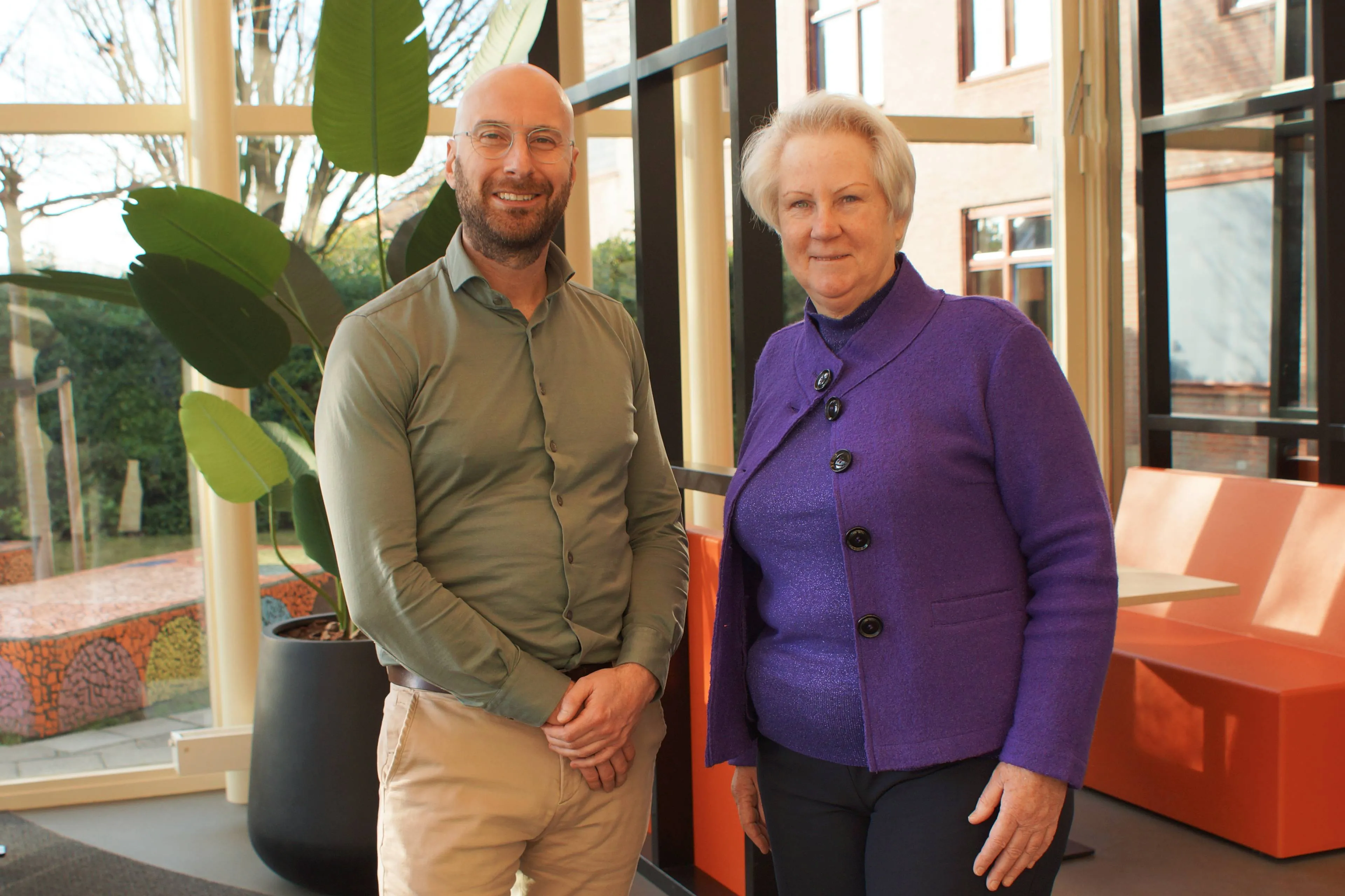 Michael Dekker en Wilma van Donk