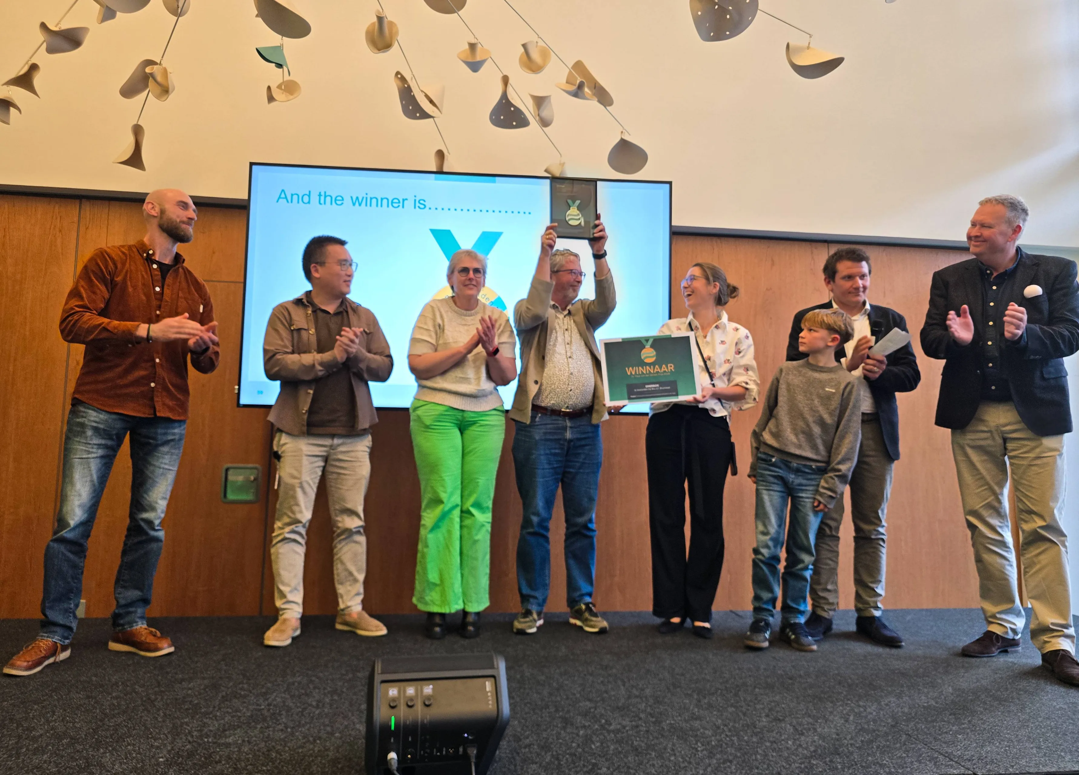 Prijsuitreiking Dr. Paul van der Velden Prijs