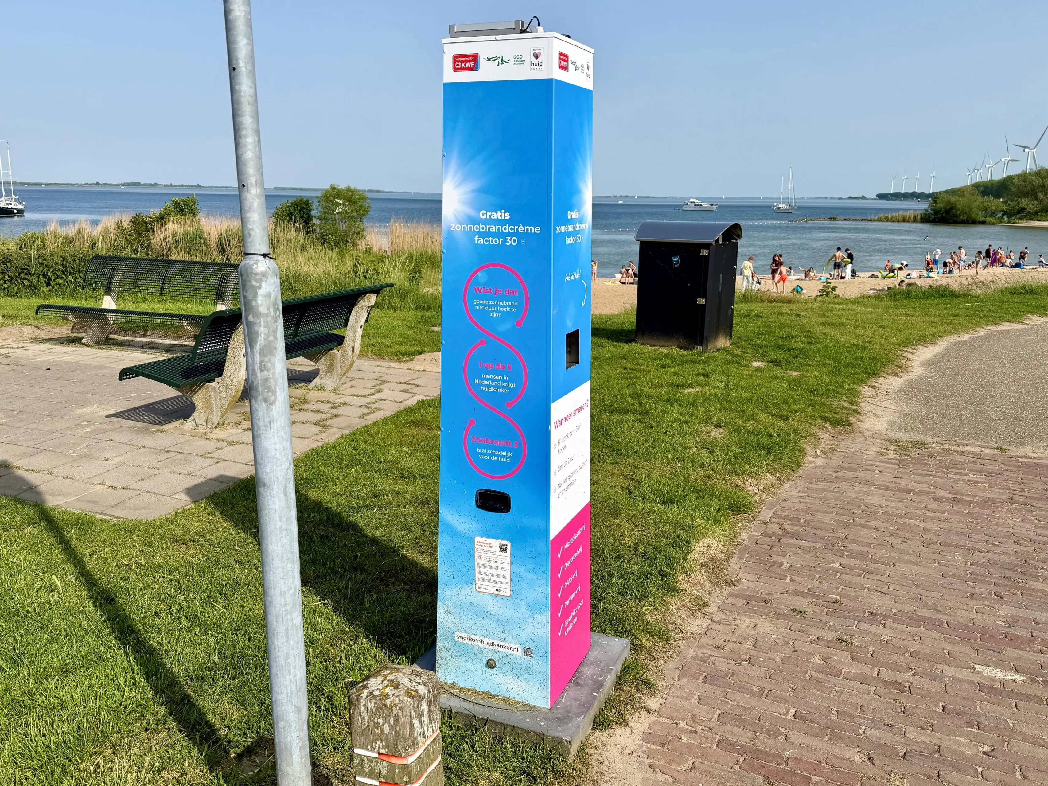001 Zonnebrandpaal