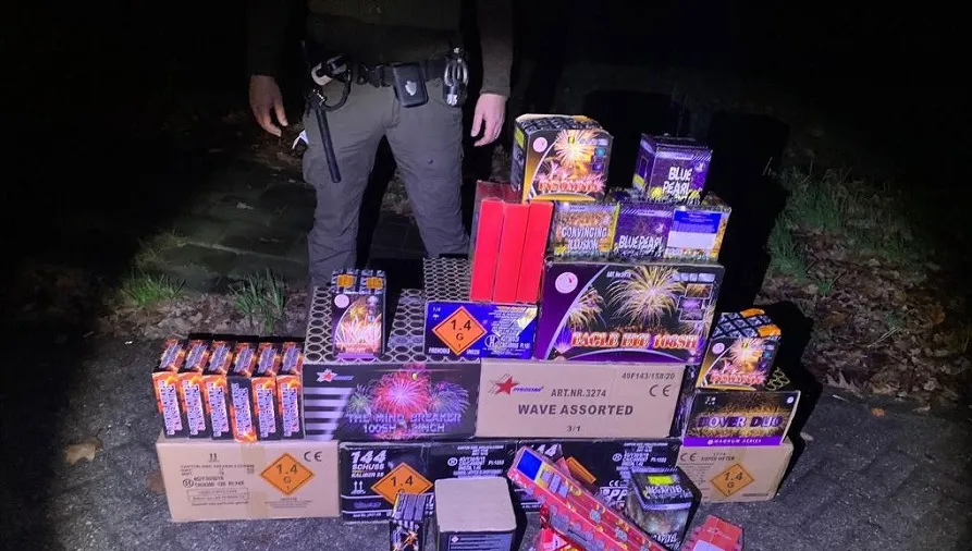inbeslagname vuurwerk