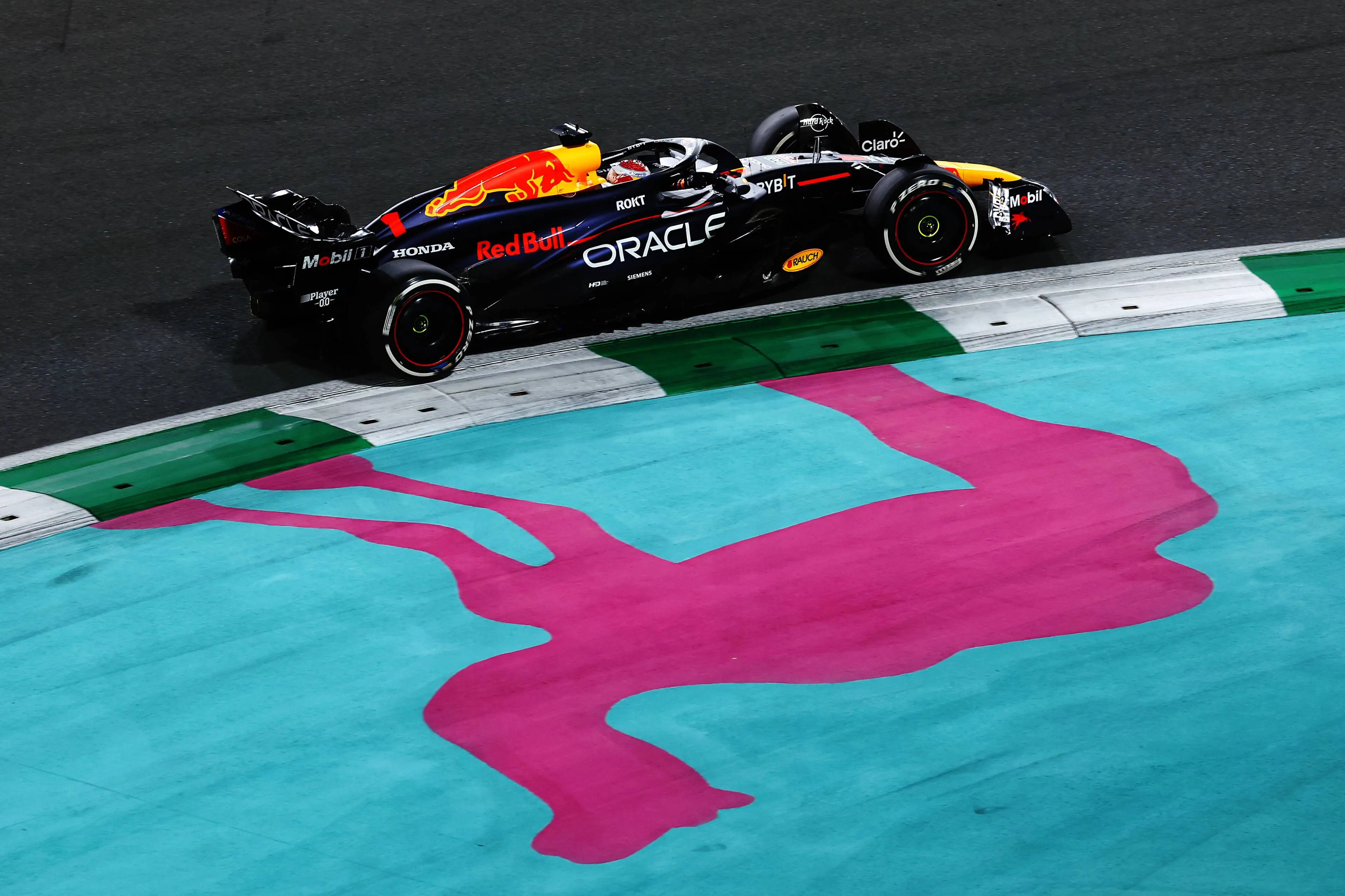 Max Verstappen in Jeddah, Saoedi-Arabië
