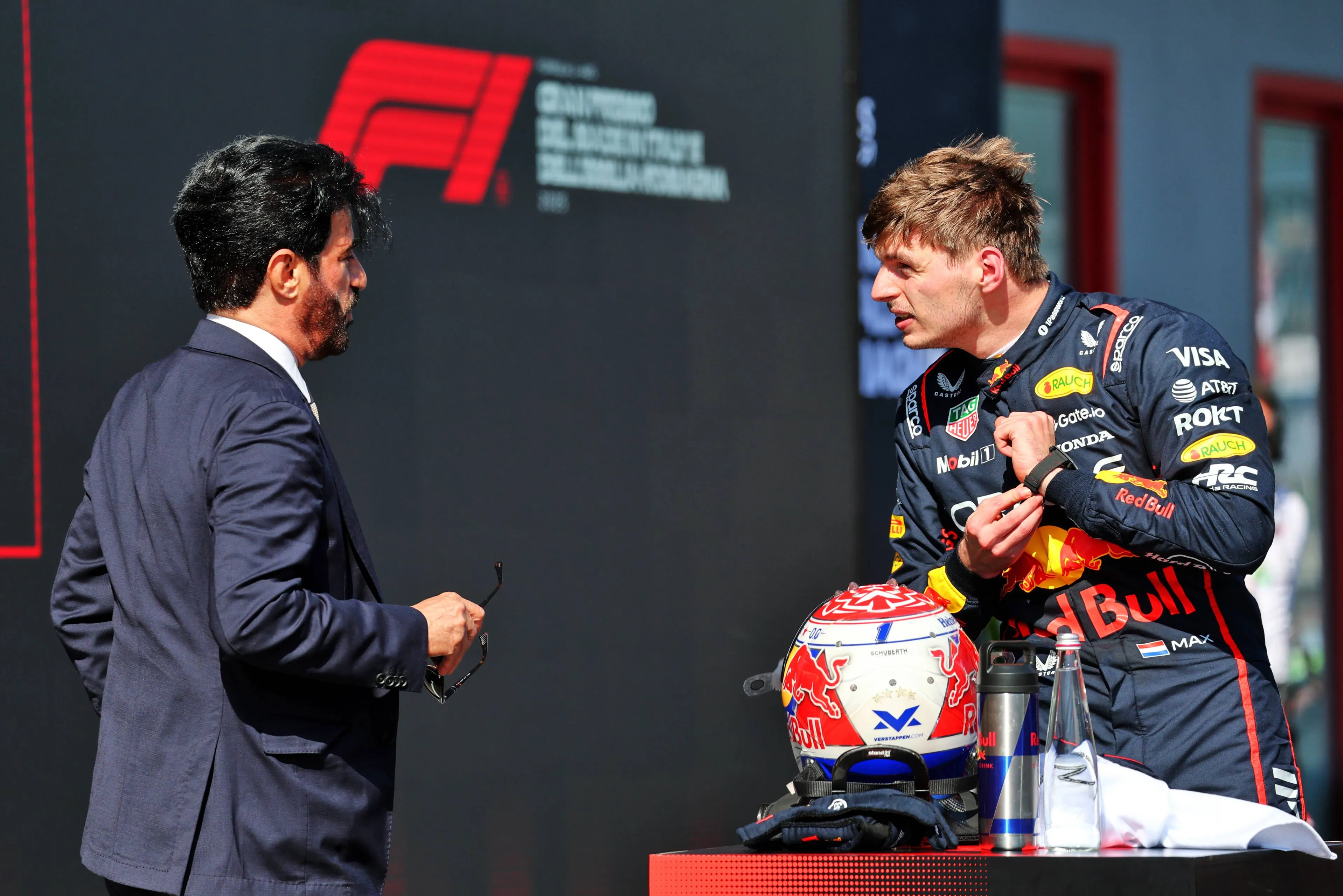 Sulayem en Verstappen