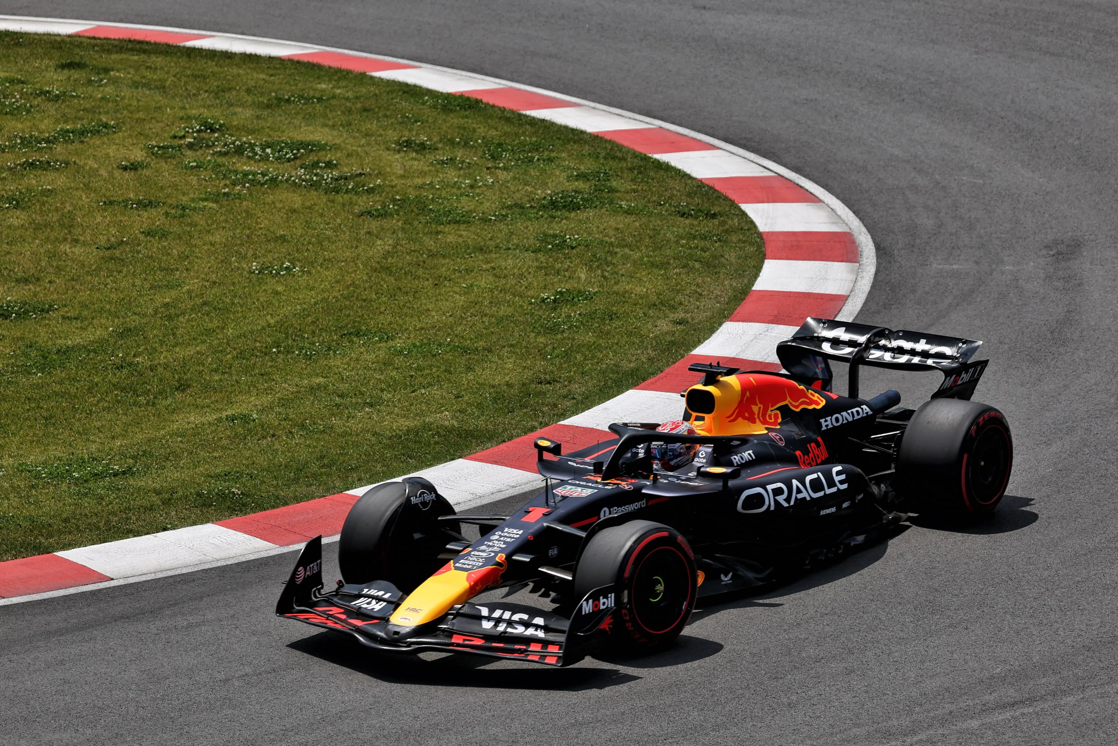 Max Verstappen during fp2 of the Canadian Grand Prix