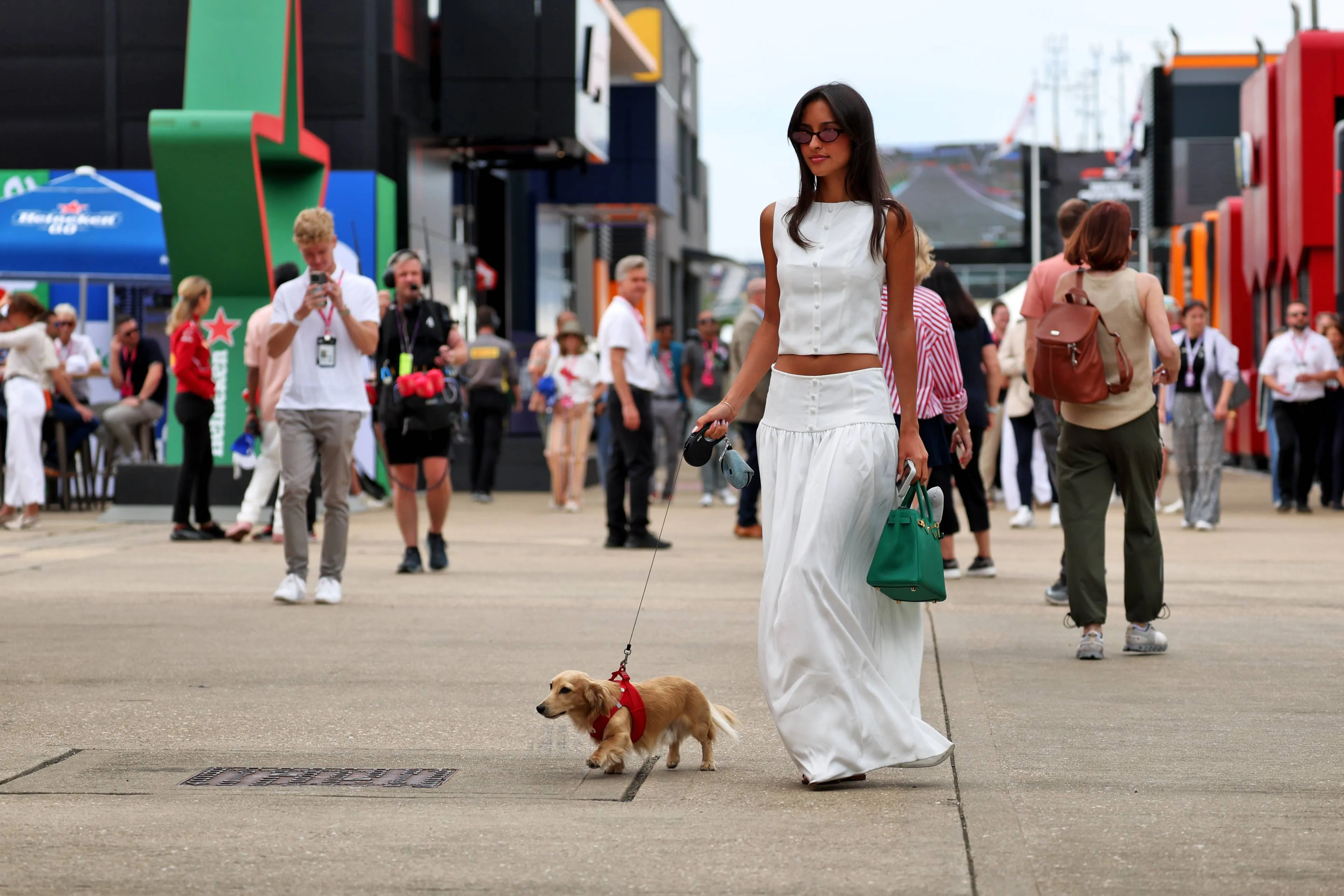 Charles Leclerc's girlfriend Alexandra Saint Mleux