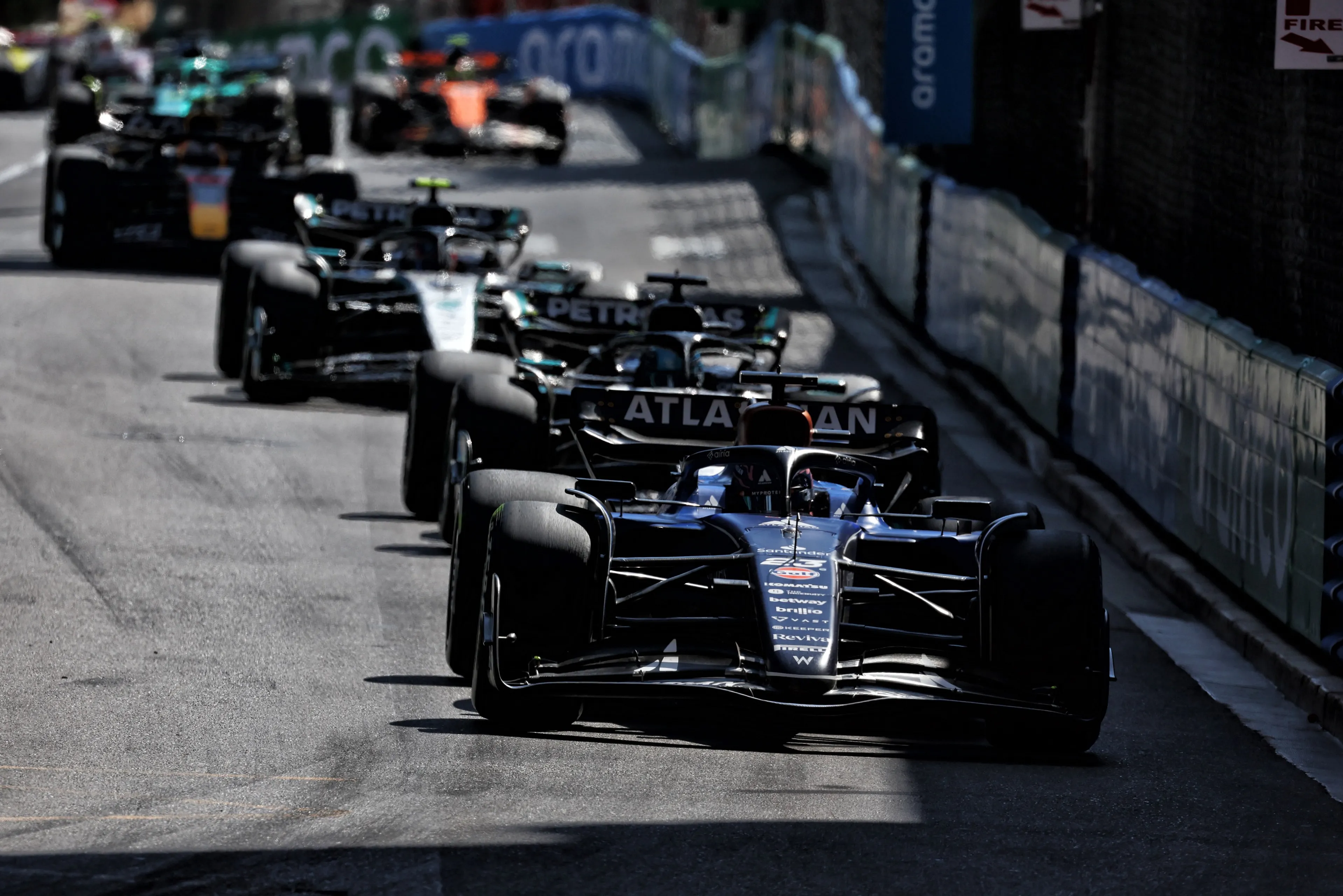 Monaco start GP 2025