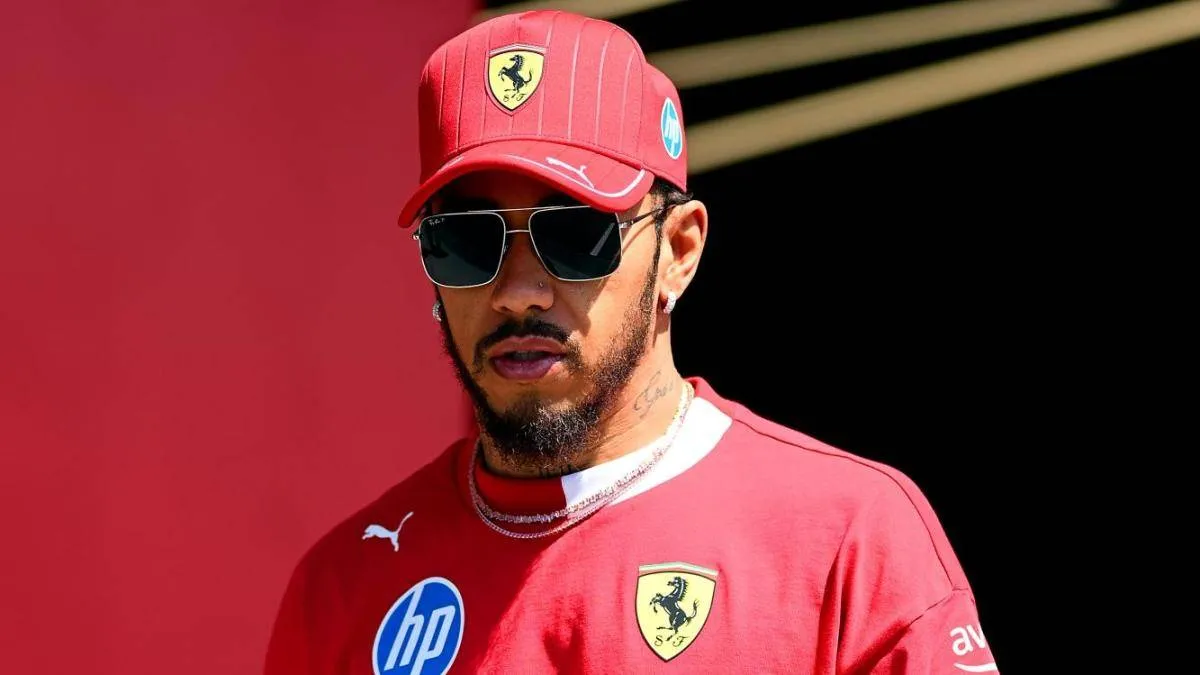 Lewis Hamilton in Hungary