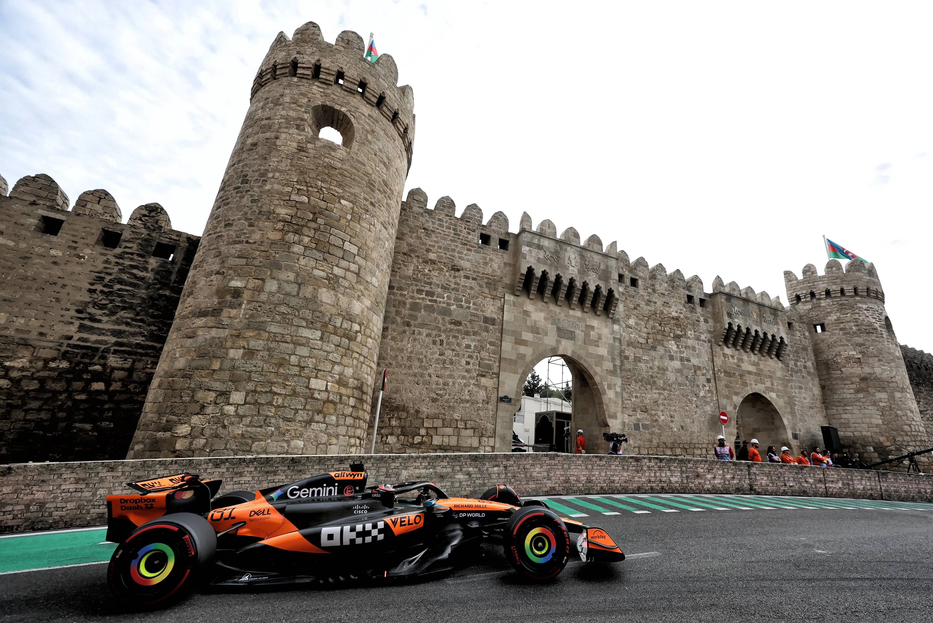 oscar piastri azerbaijan grand prix baku fp2jpg