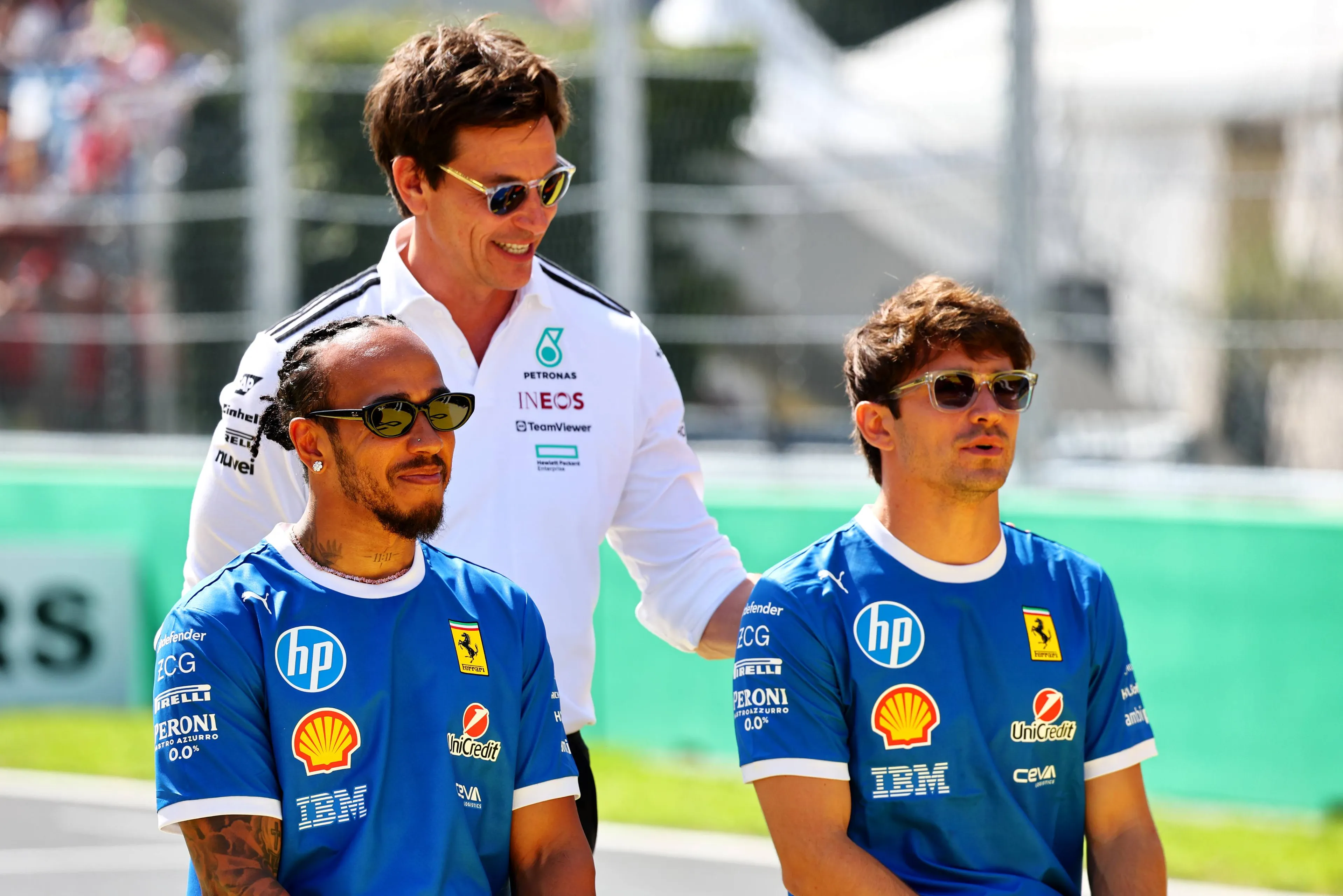 Charles Leclerc would reportedly be next in line in Wolff's wish list after Verstappen. Photo by Racepictures.