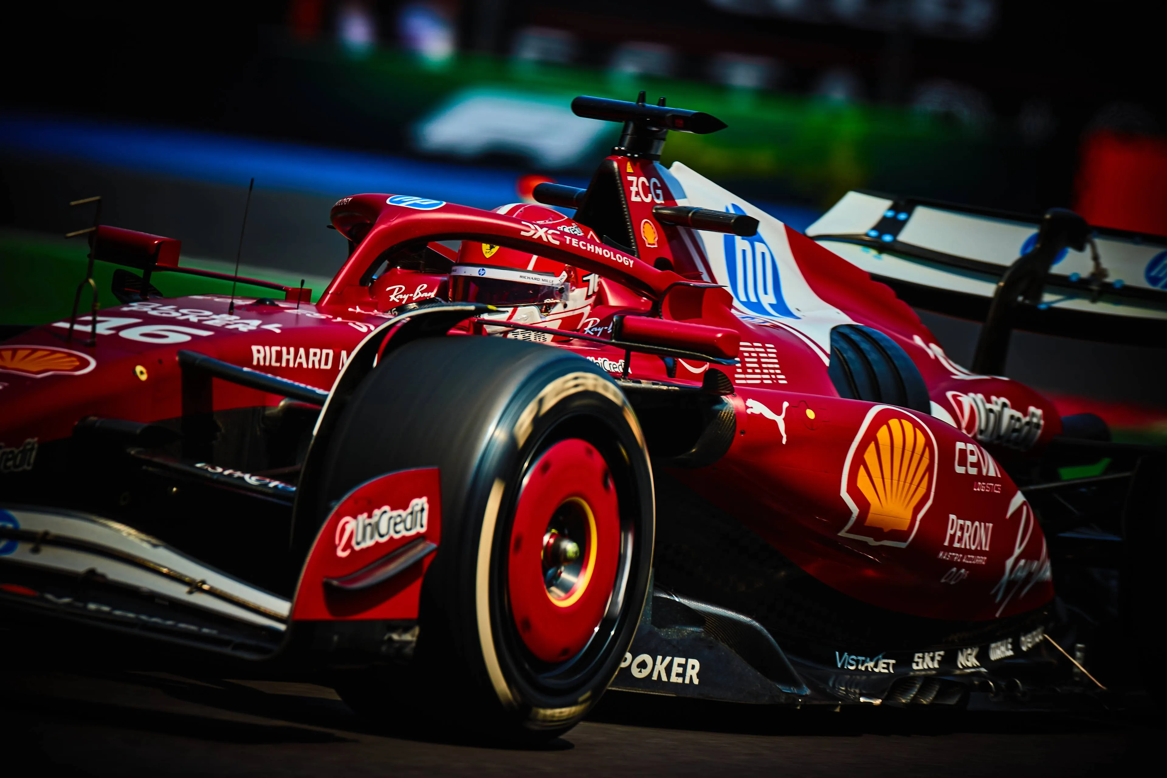 Charles Leclerc im Einsatz beim Großen Preis von Mexiko-Stadt in der Formel 1