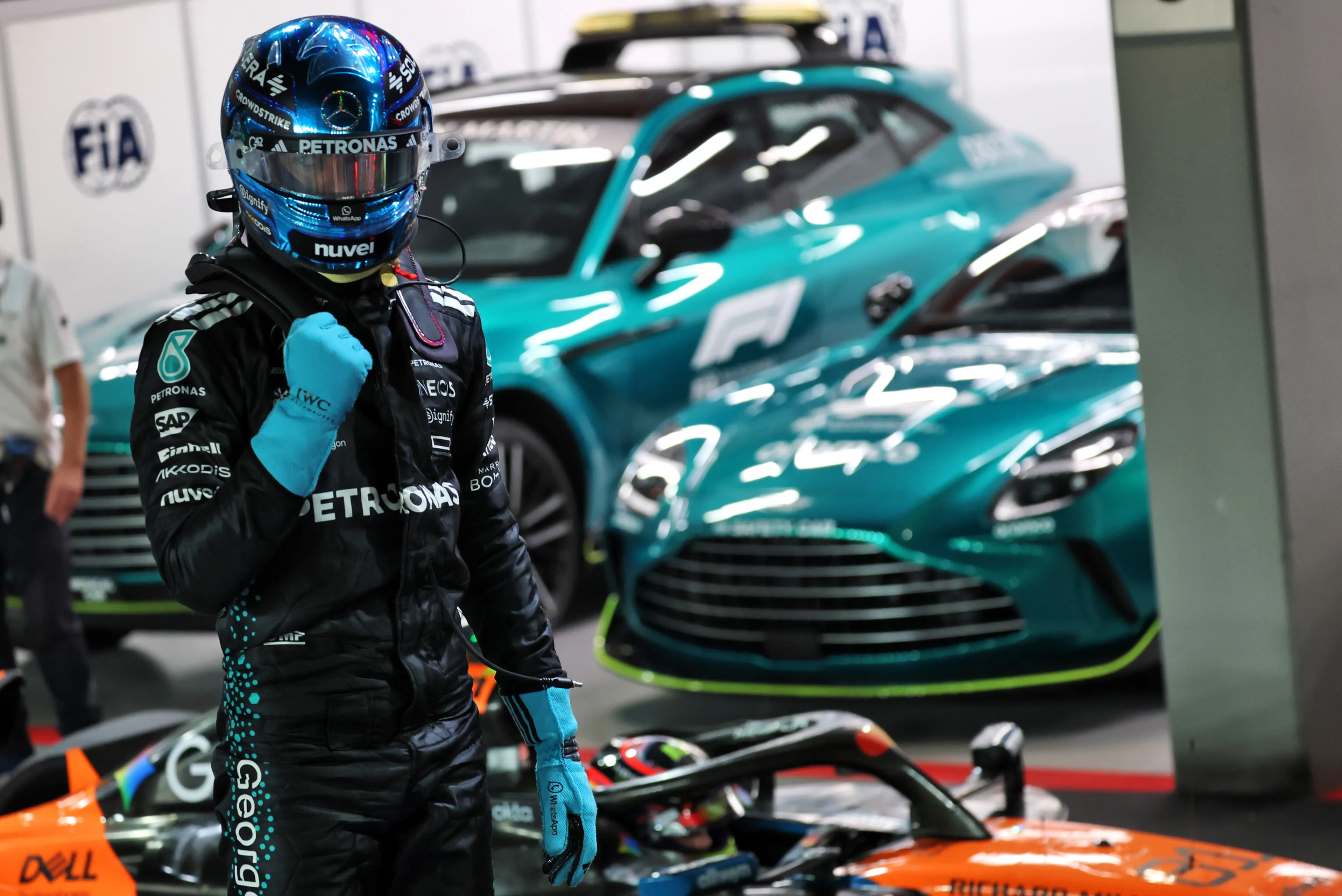 russell-pole-sgp