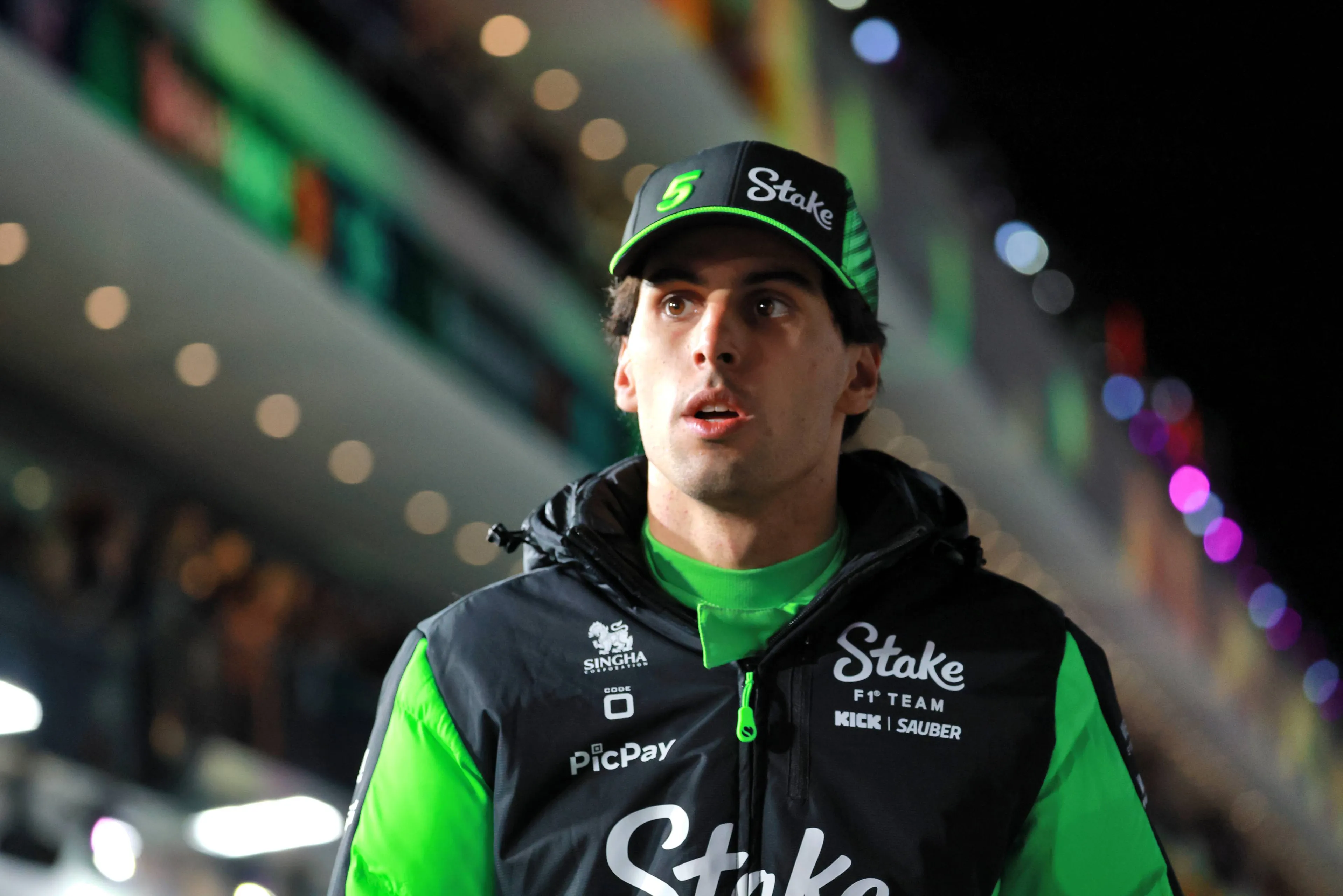 bortoleto las vegas sauber stroll collision jpg