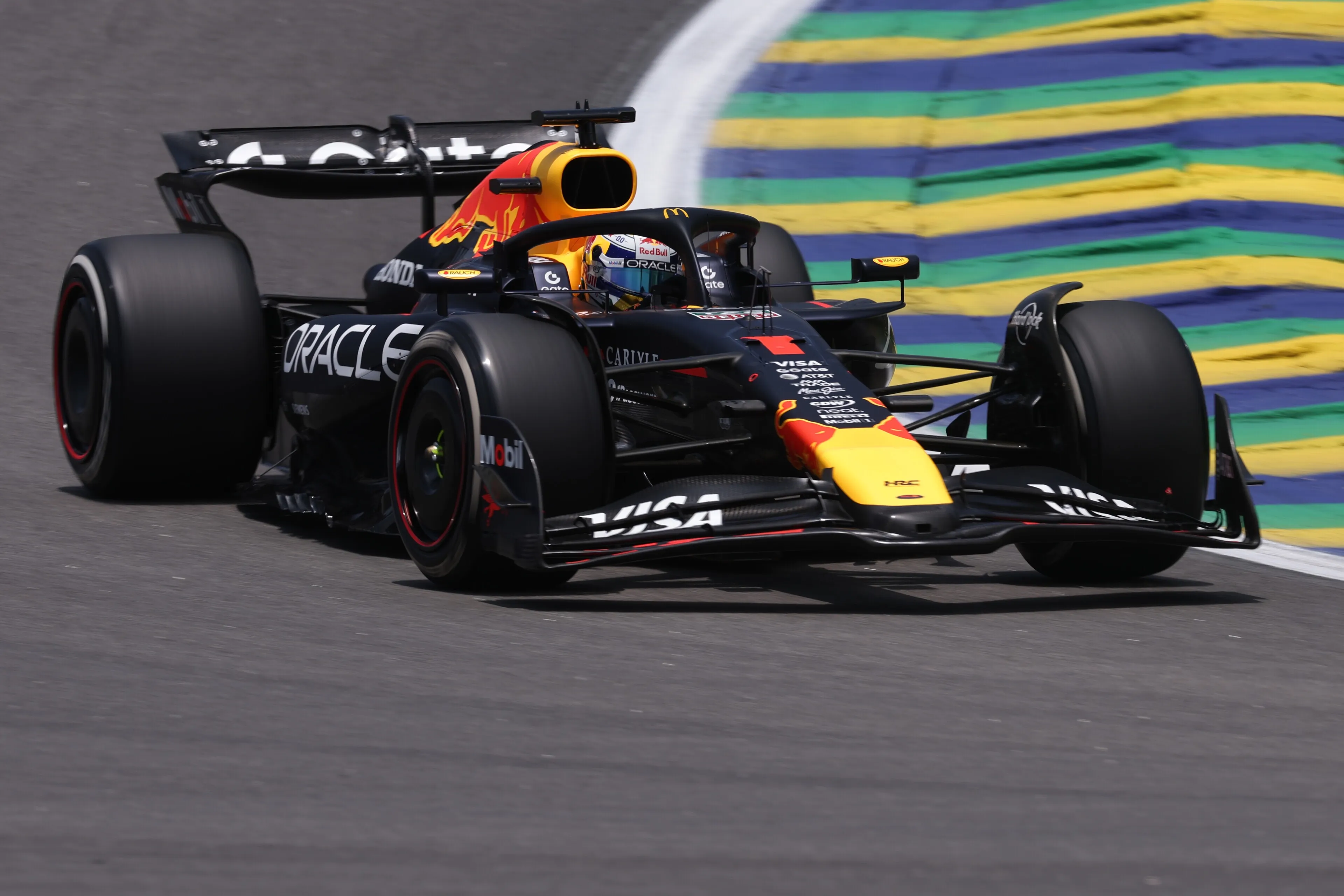 Max Verstappen in Brazil